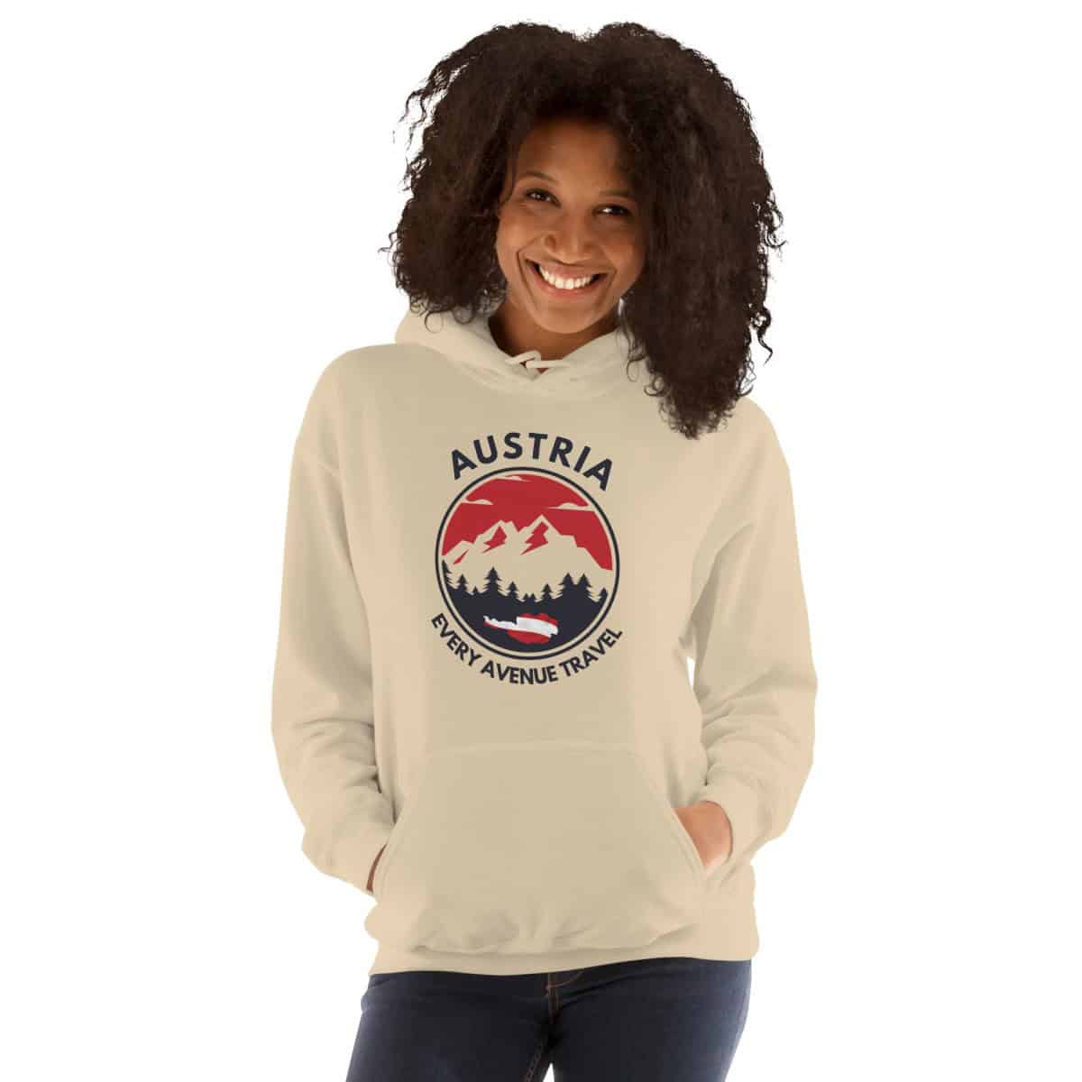 Austria 2026 | Mountain logo | Unisex Hoodie