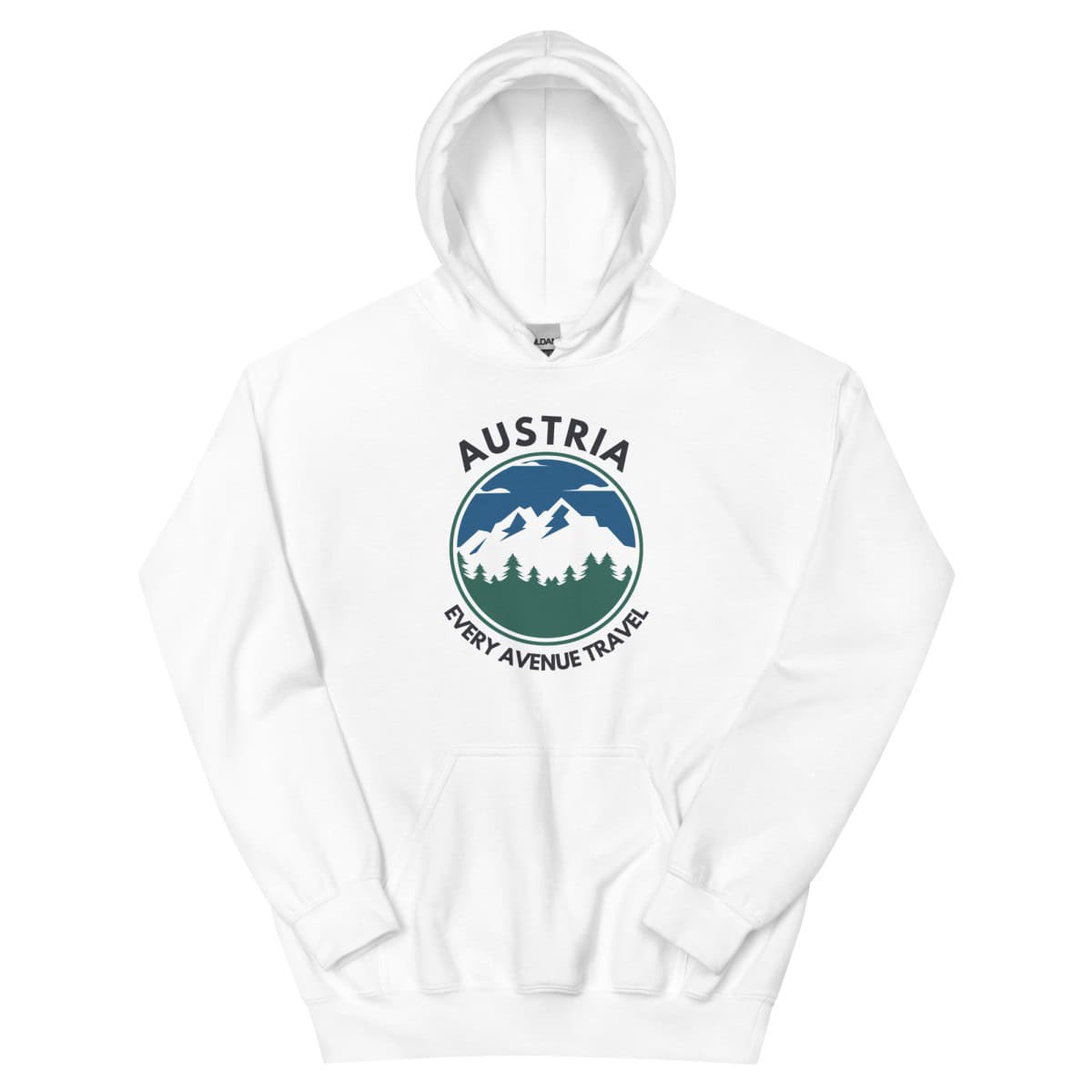 Austria 2026 | Mountain logo | Unisex Hoodie