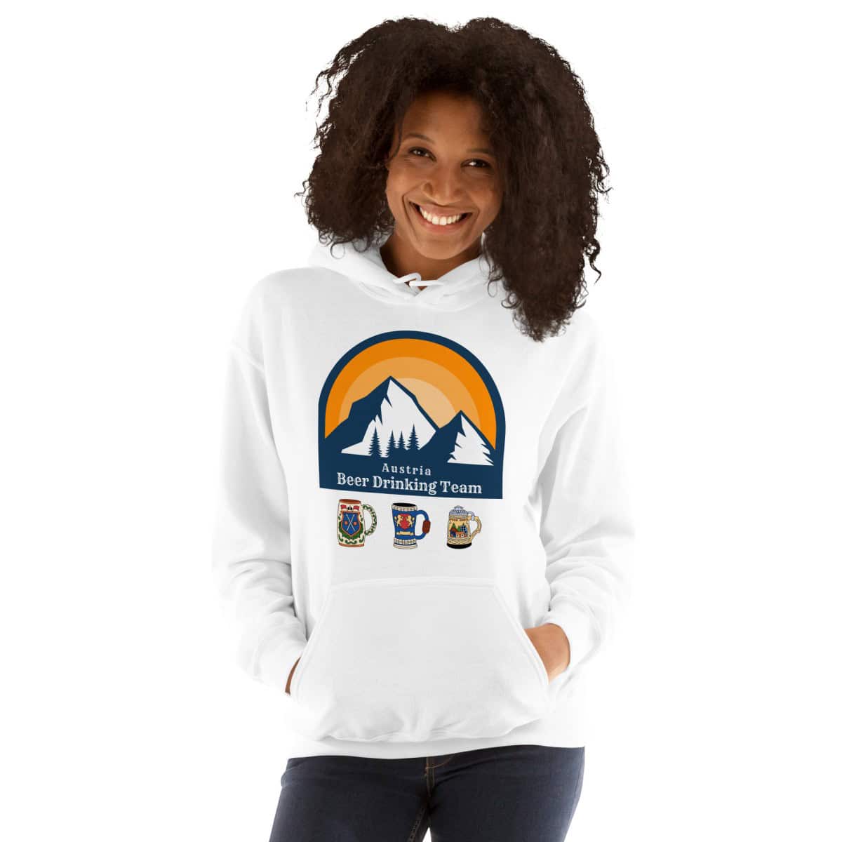 Austria 2026 | Beer Drinking Team | Unisex Hoodie