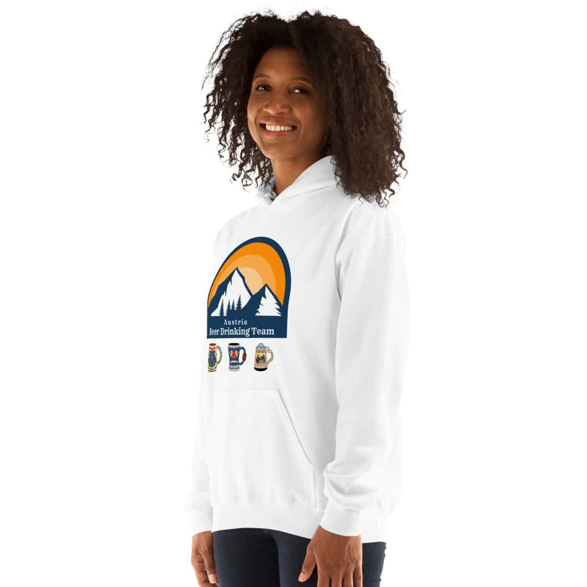 Austria 2026 | Beer Drinking Team | Unisex Hoodie