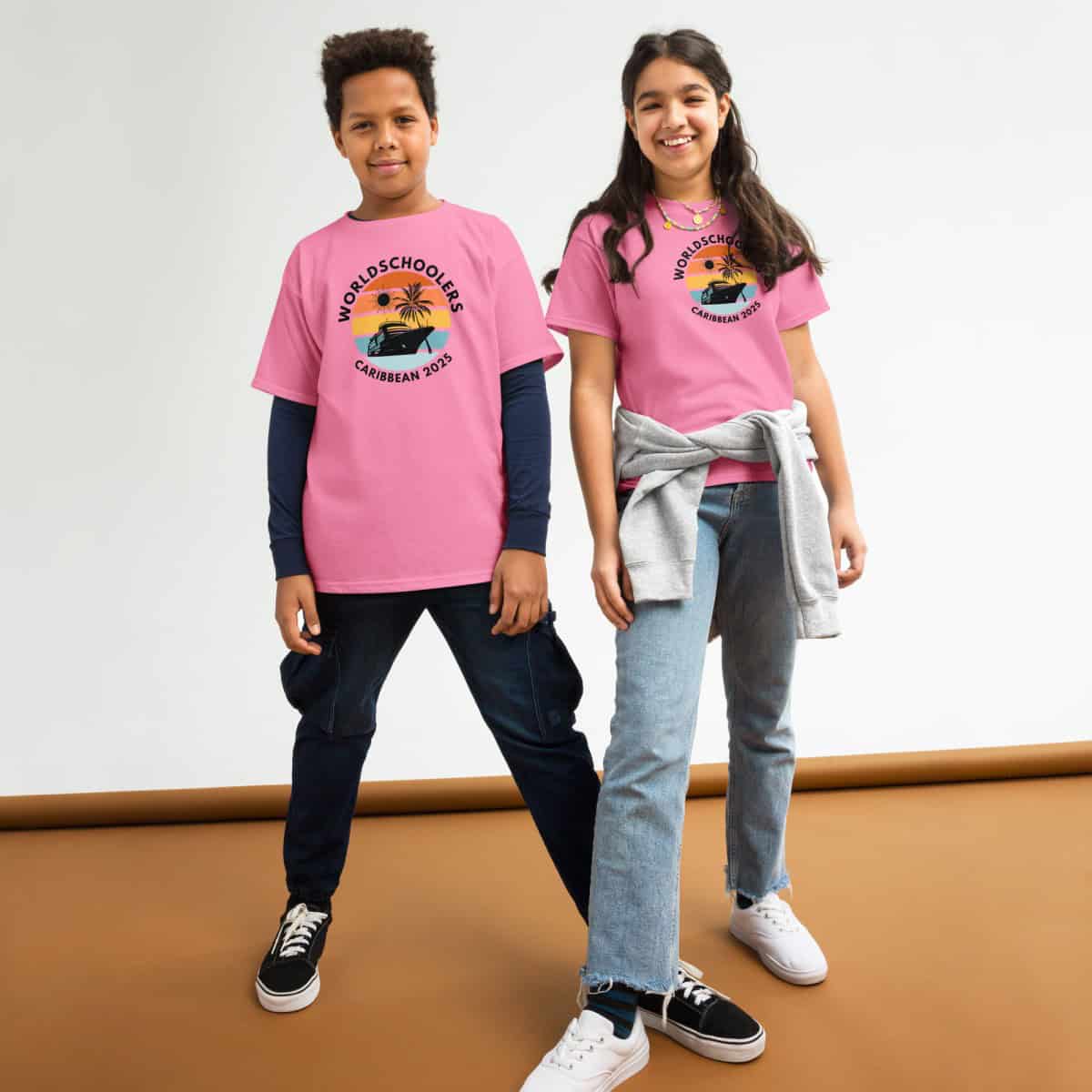 Caribbean 2025 | Black Font | Youth classic tee