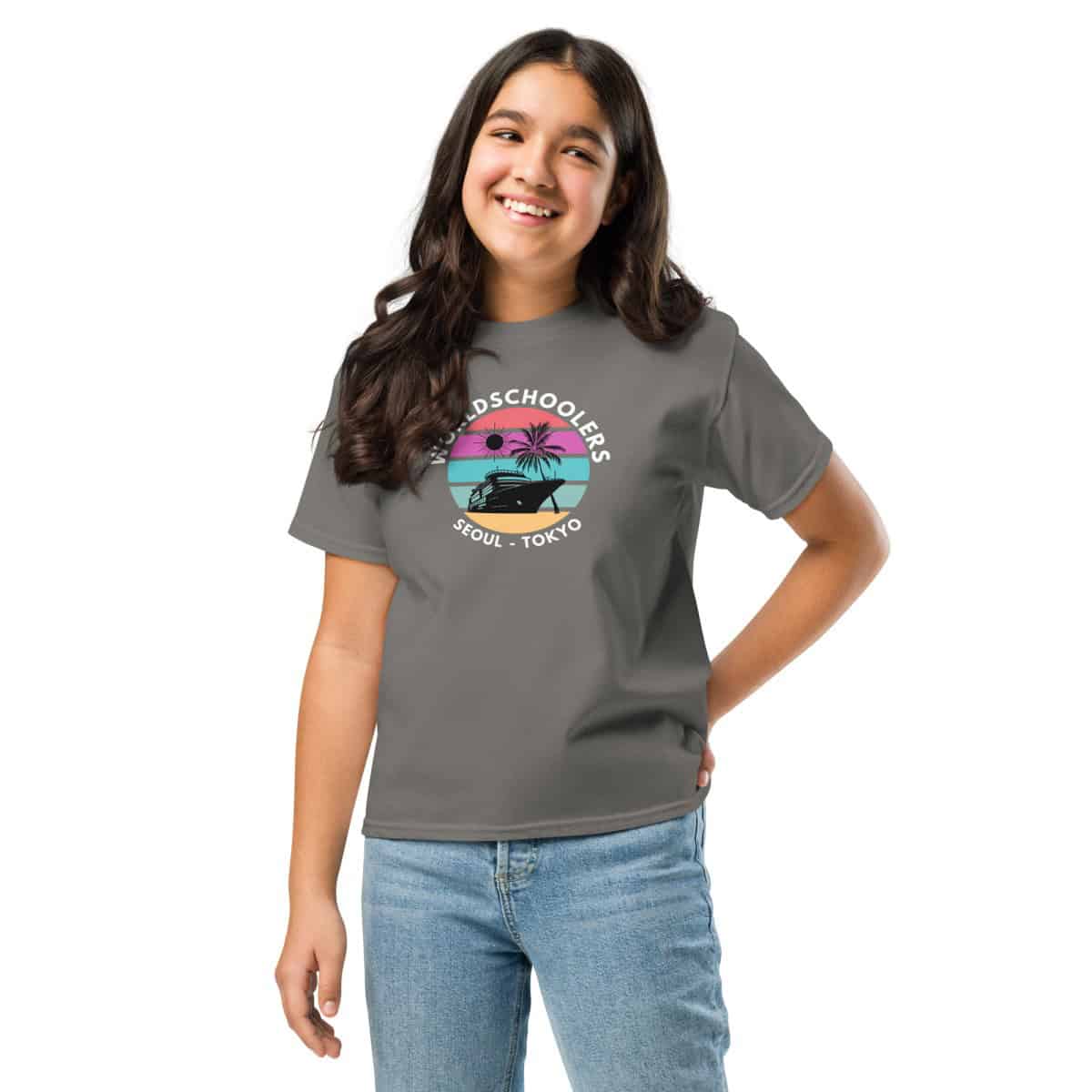 Japan 2025 | White Font | Youth classic tee