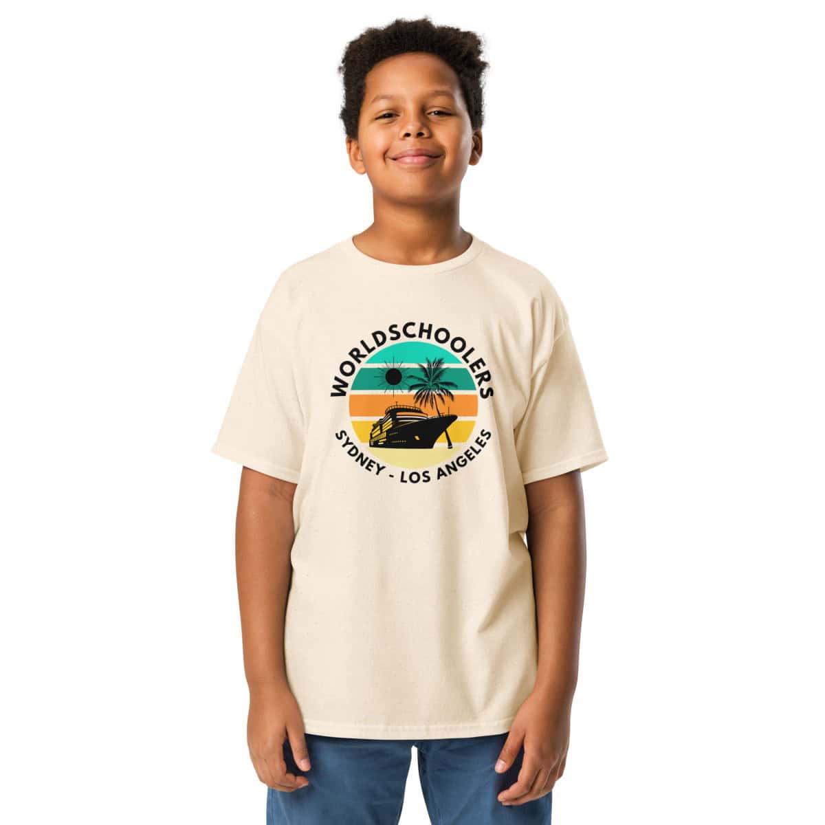 Transpacific 2025 | Black Font | Youth classic tee