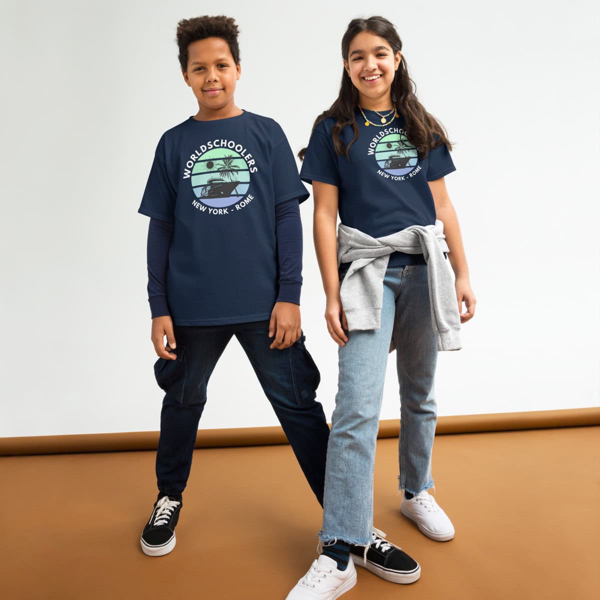 Odyssey April 2025 | White Font | Youth classic tee