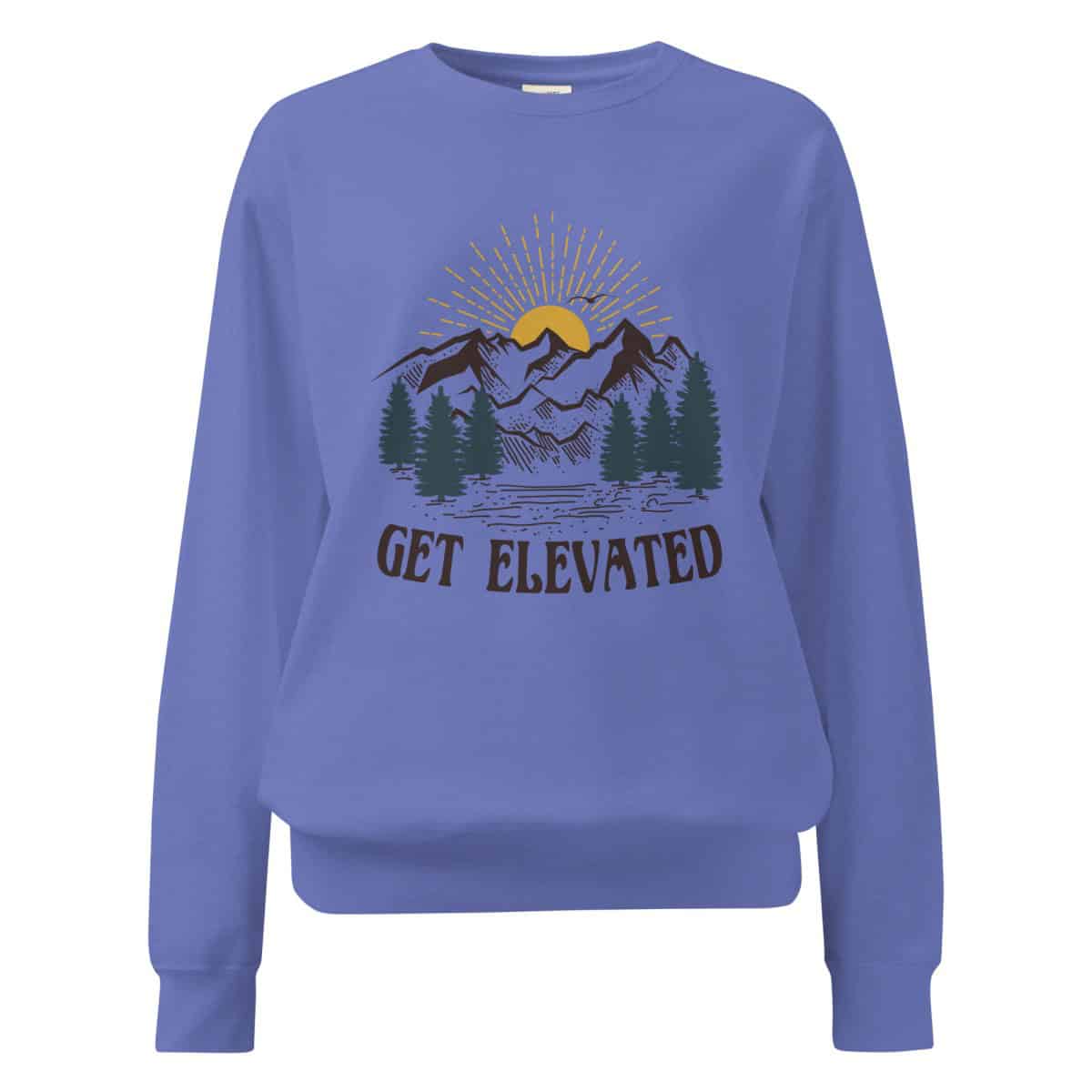 Get Elevated | Unisex garment-dyed sweatshirt