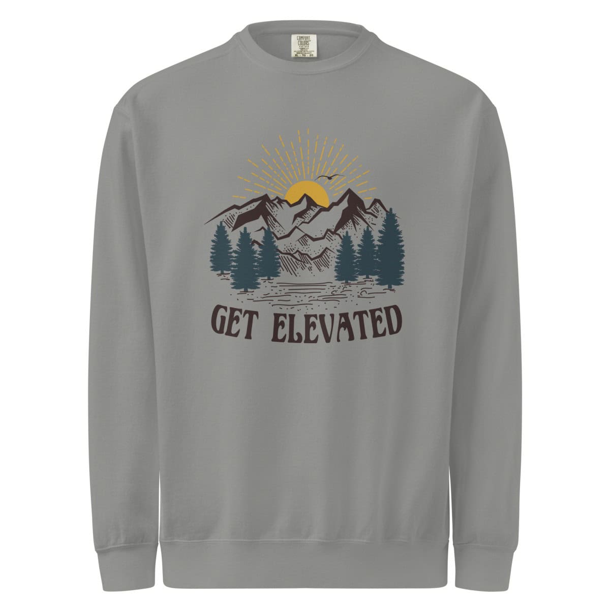 Get Elevated | Unisex garment-dyed sweatshirt