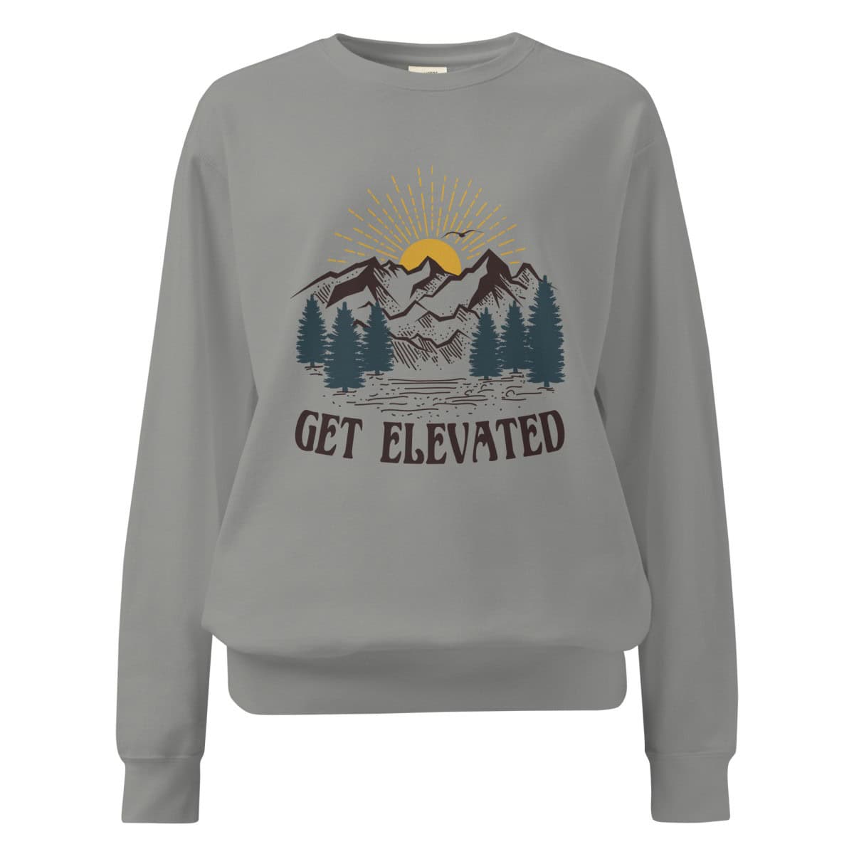 Get Elevated | Unisex garment-dyed sweatshirt