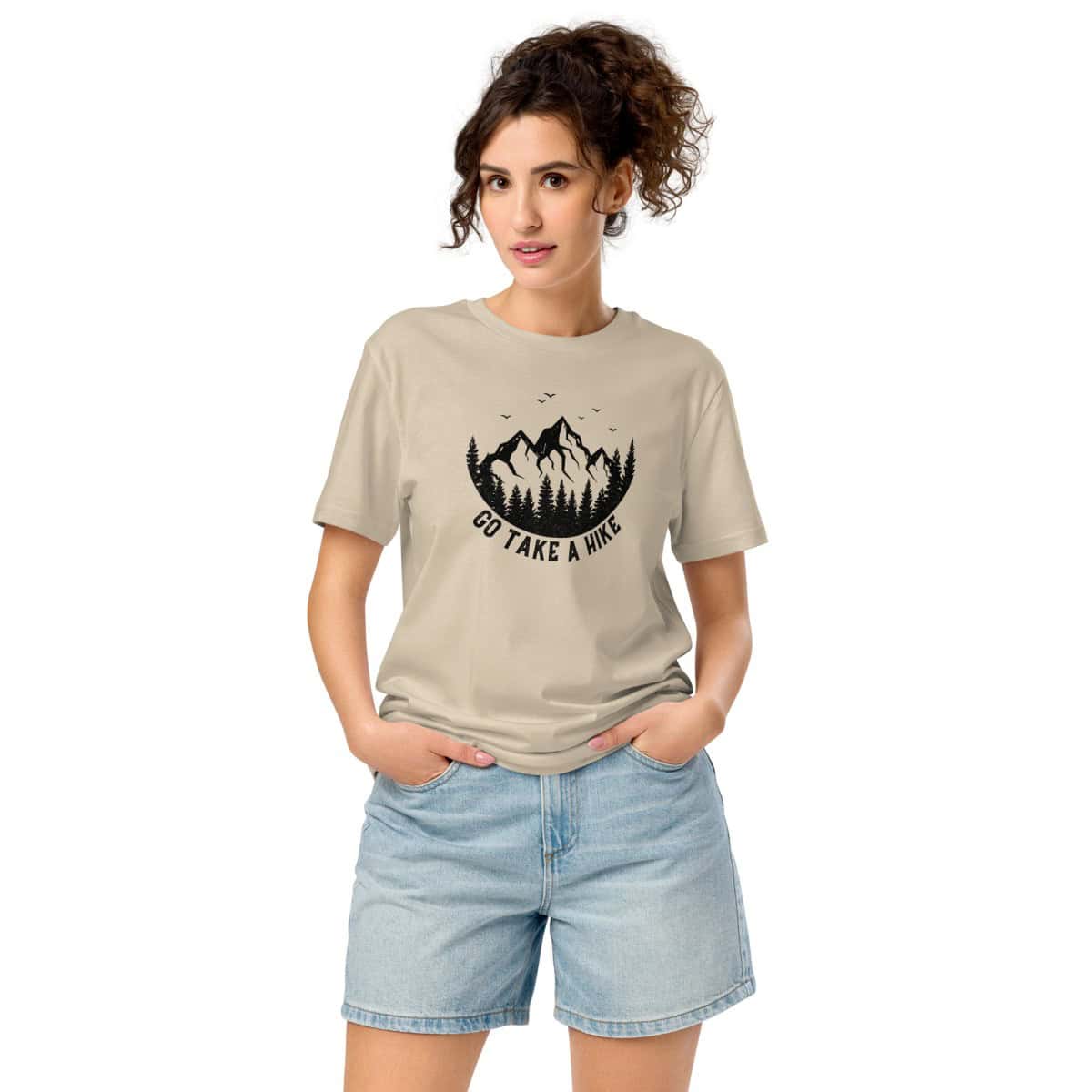 Go Take a Hike | Unisex organic mid-light t-shirt