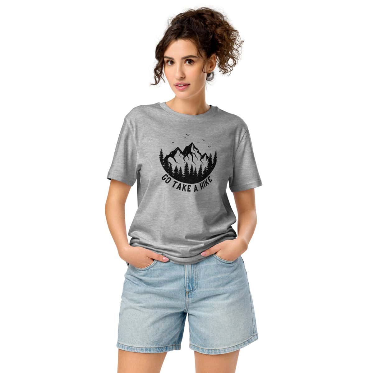 Go Take a Hike | Unisex organic mid-light t-shirt
