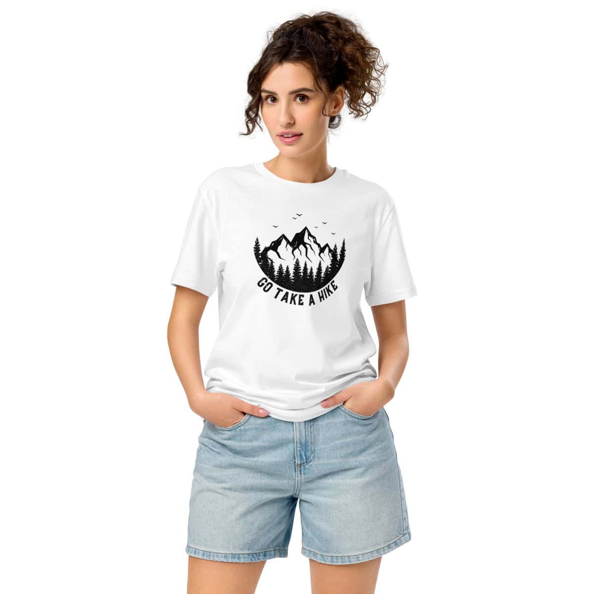 Go Take a Hike | Unisex organic mid-light t-shirt