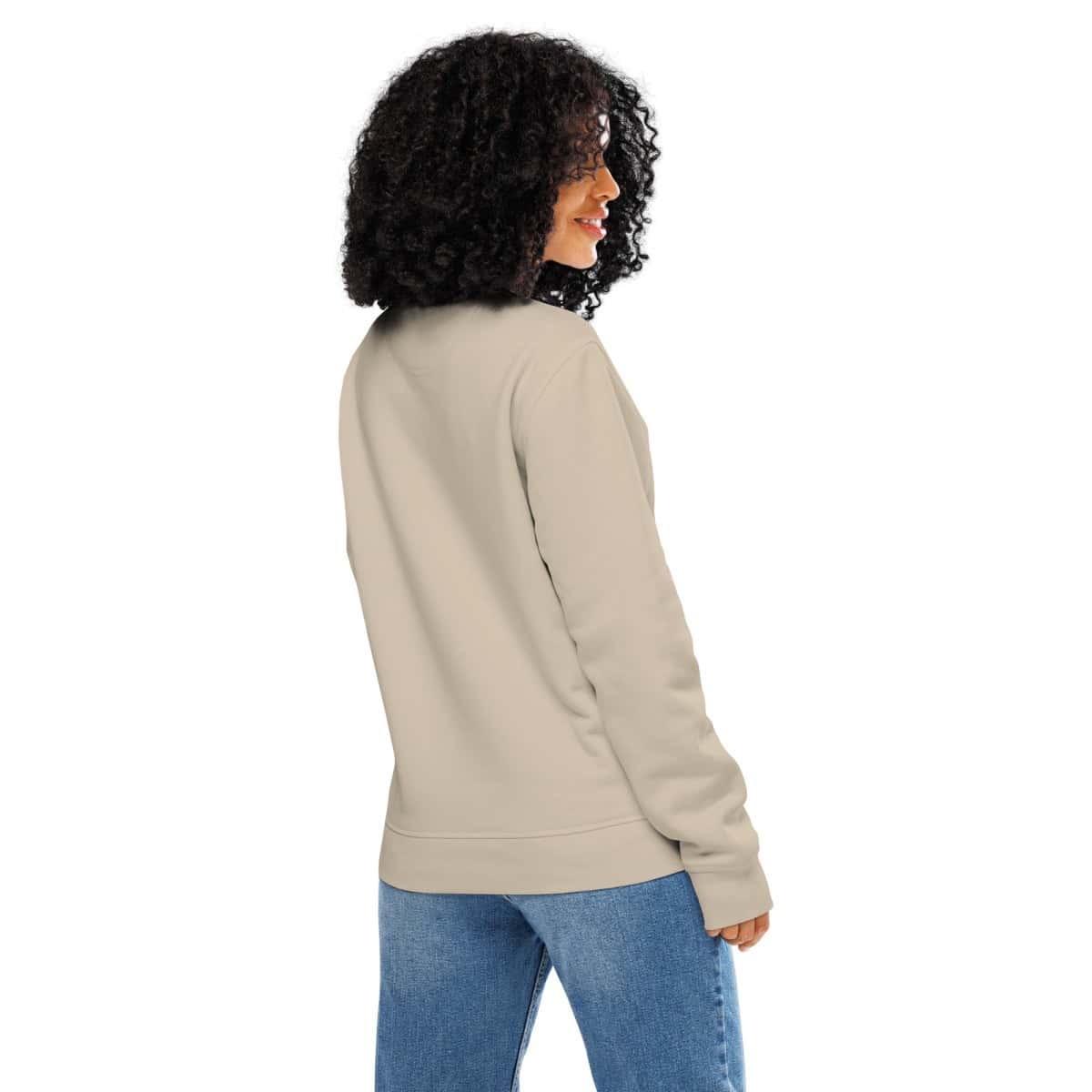 Caffeine Chaos Cuss Words | Unisex organic mid-weight sweatshirt