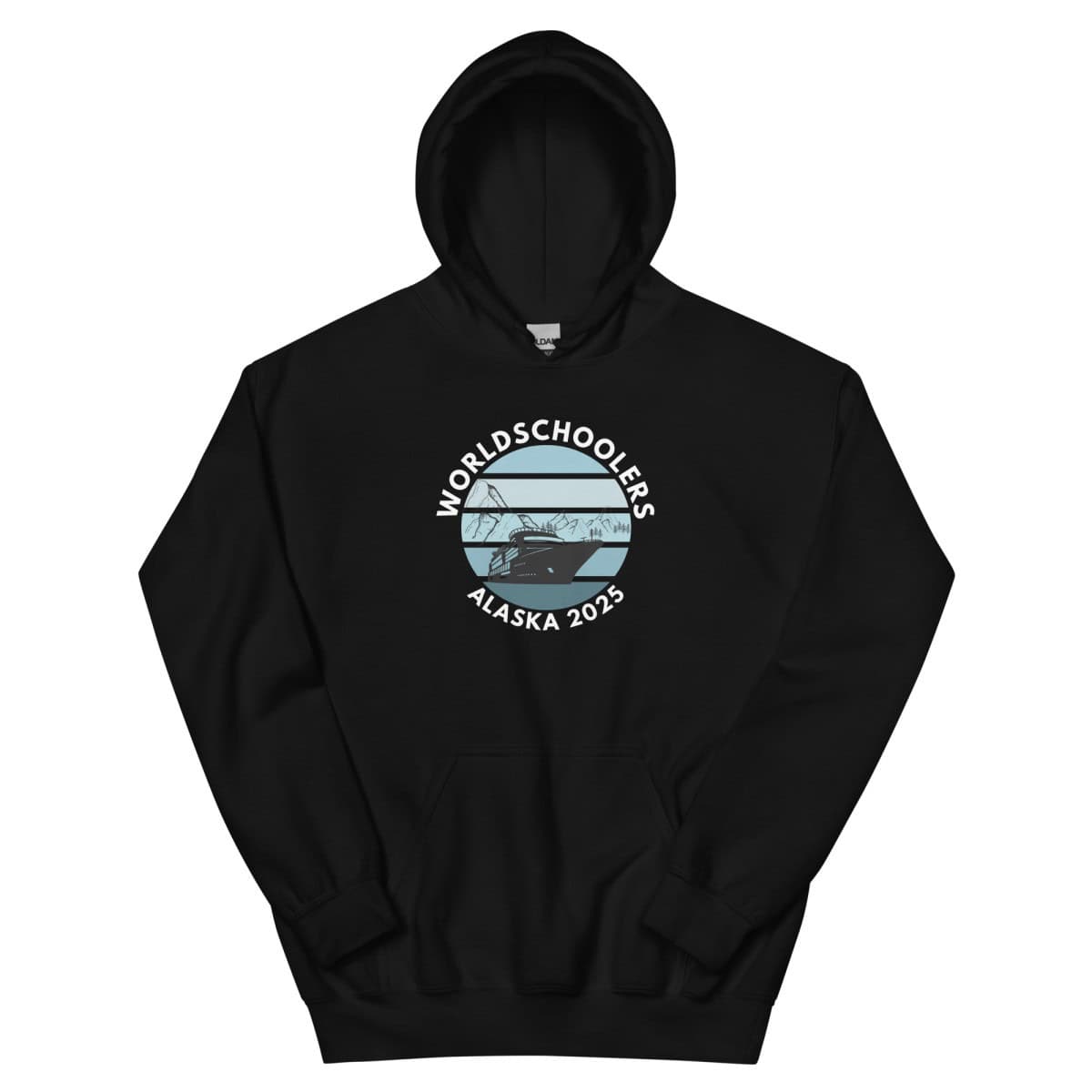 Unisex Hoodie | White Font | Alaska