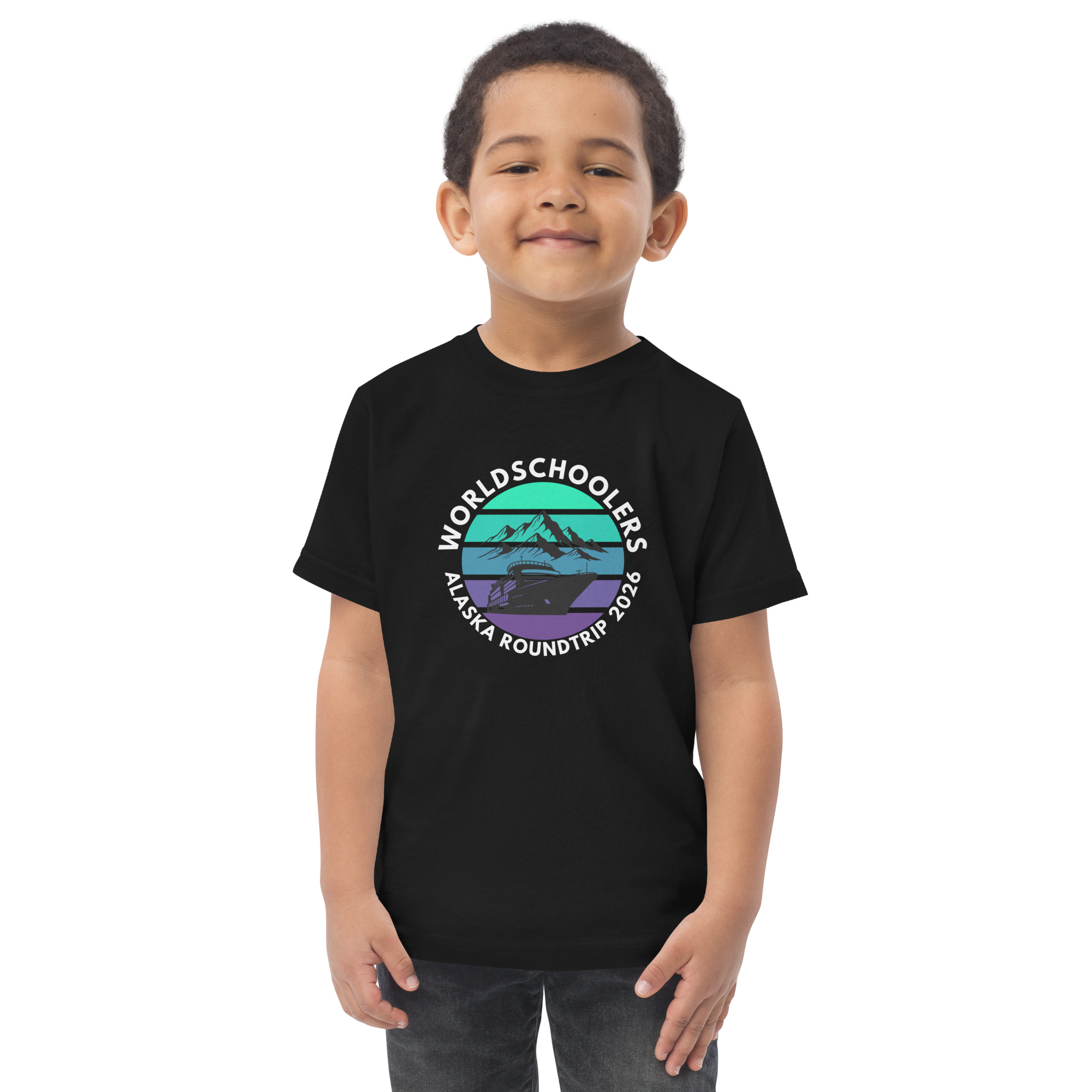 Alaska Roundtrip 2026 | Toddler Jersey T-Shirt