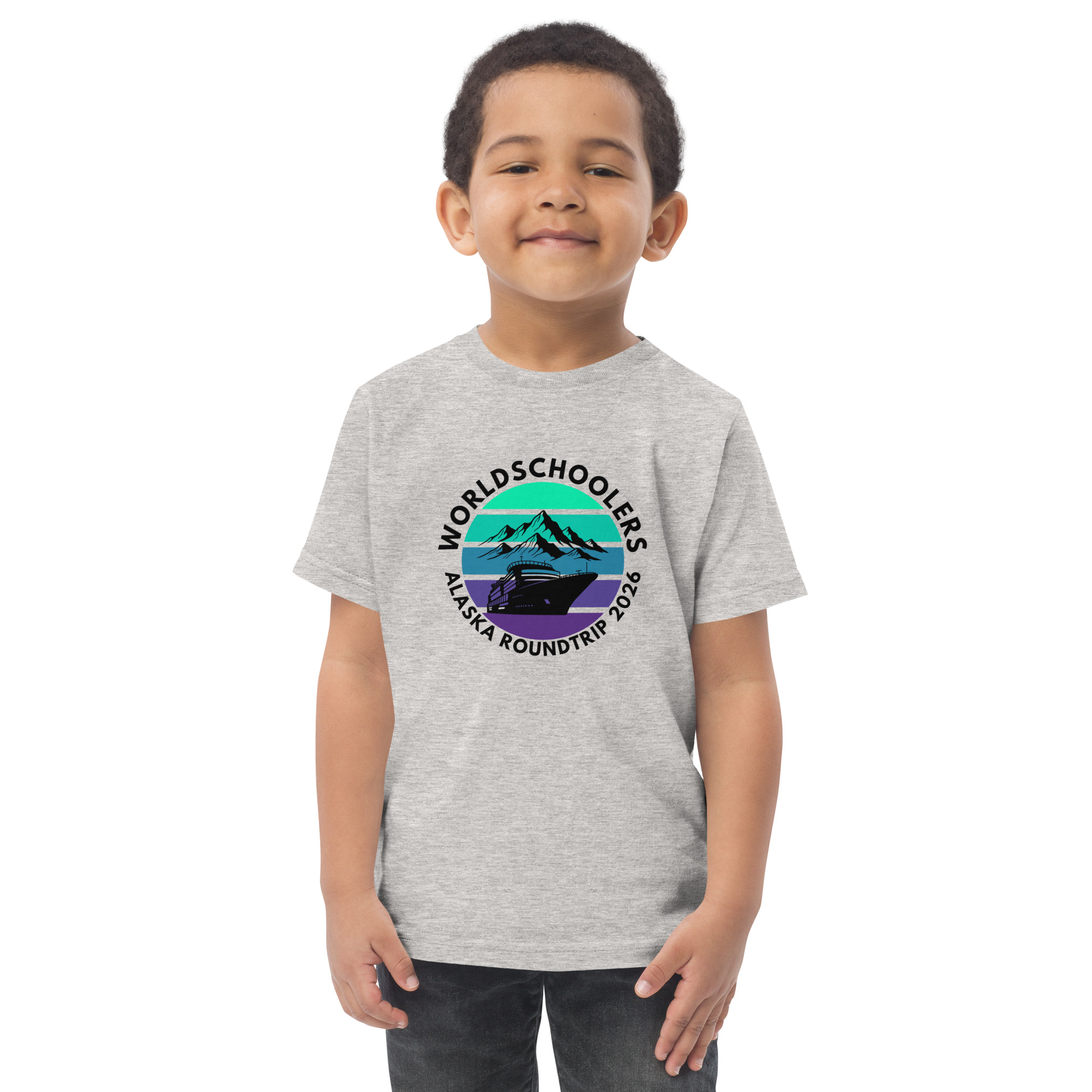 Alaska Roundtrip 2026 | Toddler Jersey T-Shirt