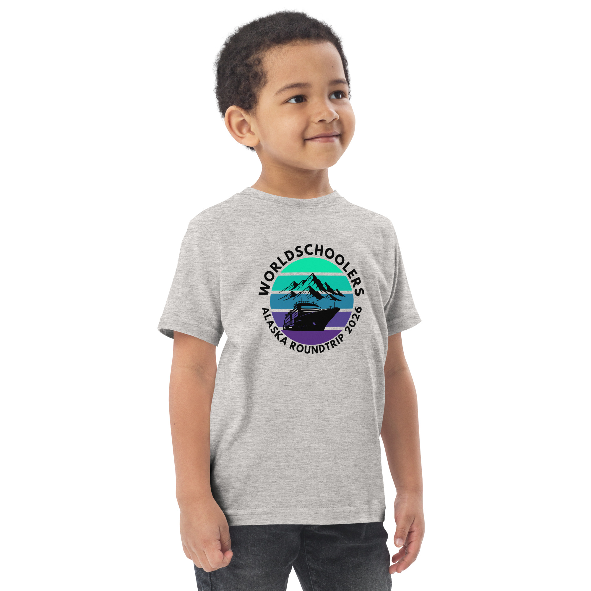 Alaska Roundtrip 2026 | Toddler Jersey T-Shirt