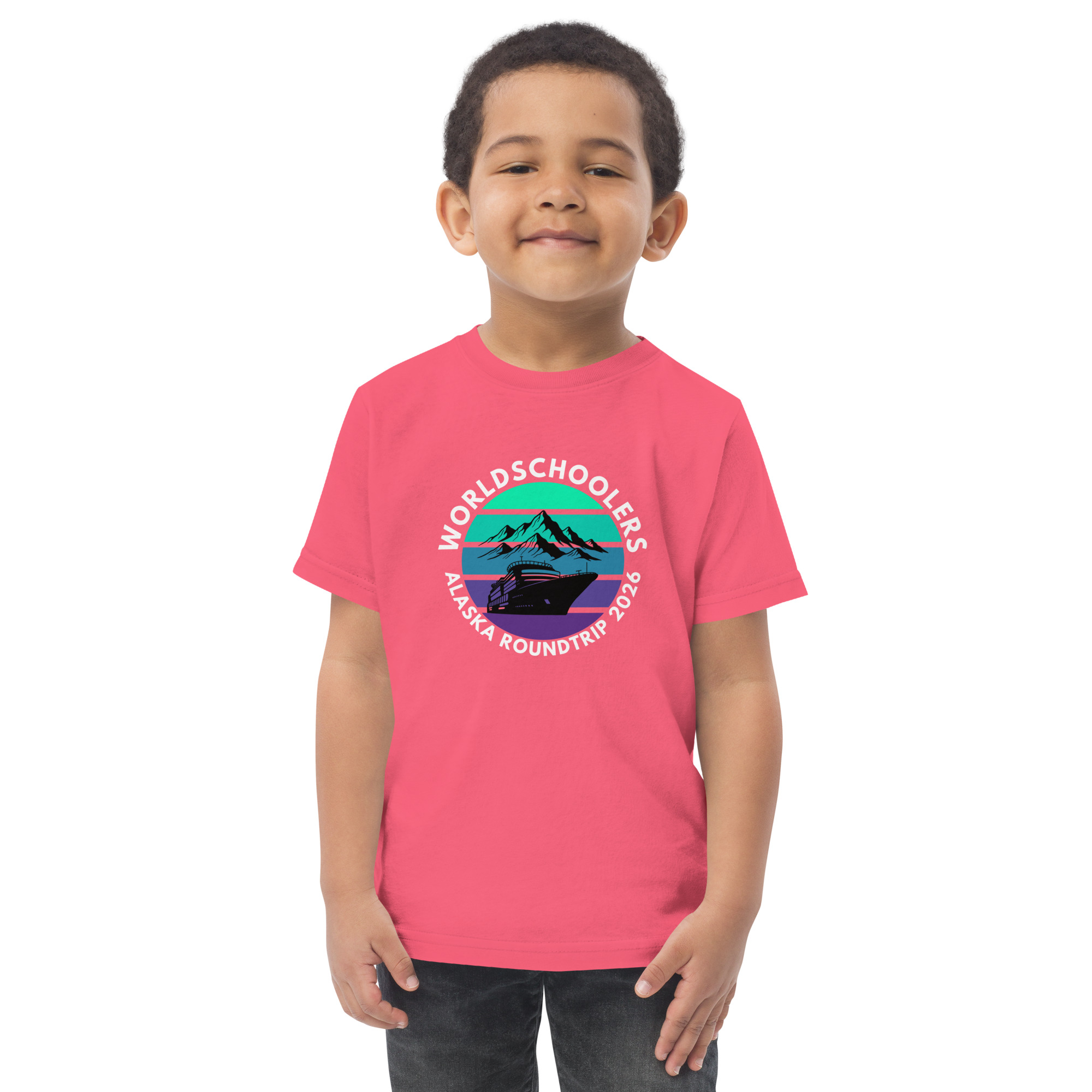 Alaska Roundtrip 2026 | Toddler Jersey T-Shirt