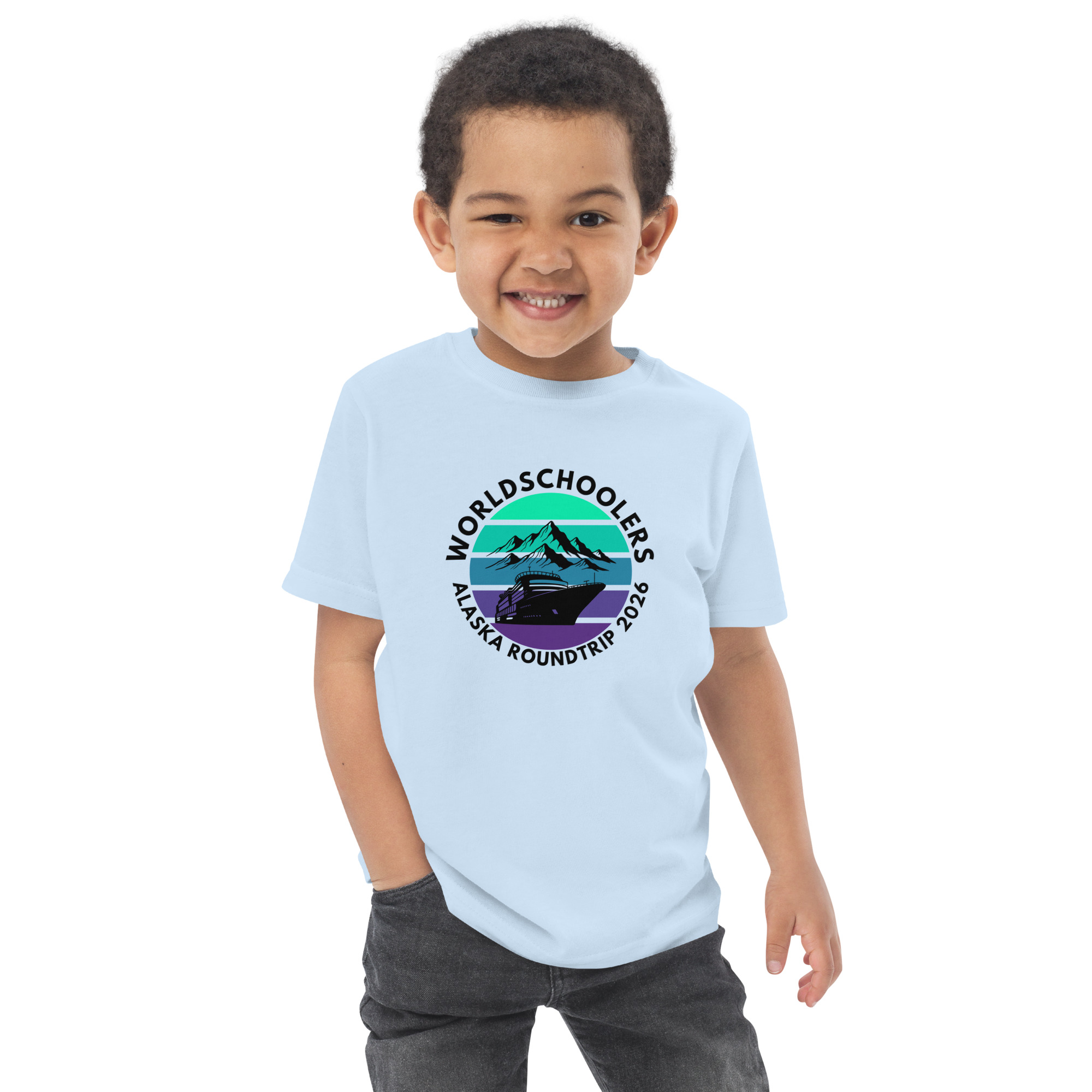 Alaska Roundtrip 2026 | Toddler Jersey T-Shirt