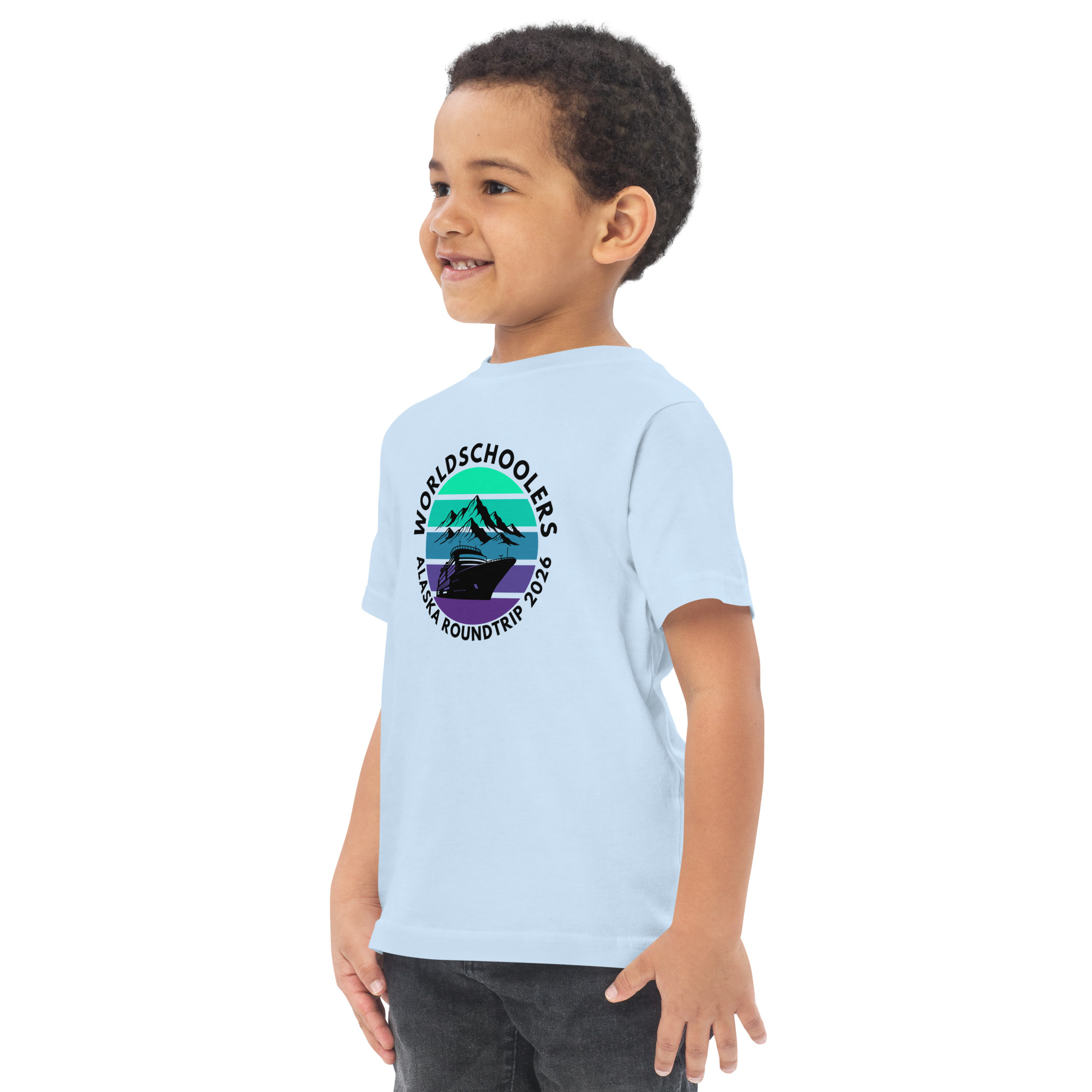 Alaska Roundtrip 2026 | Toddler Jersey T-Shirt