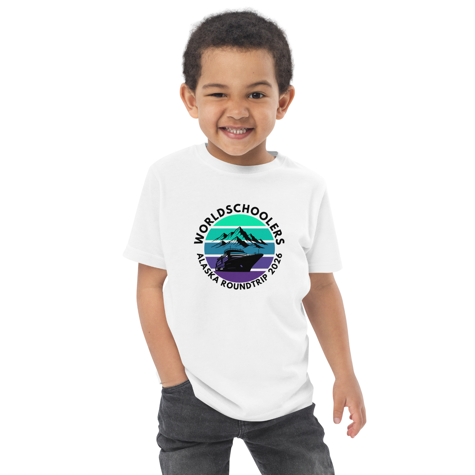 Alaska Roundtrip 2026 | Toddler Jersey T-Shirt