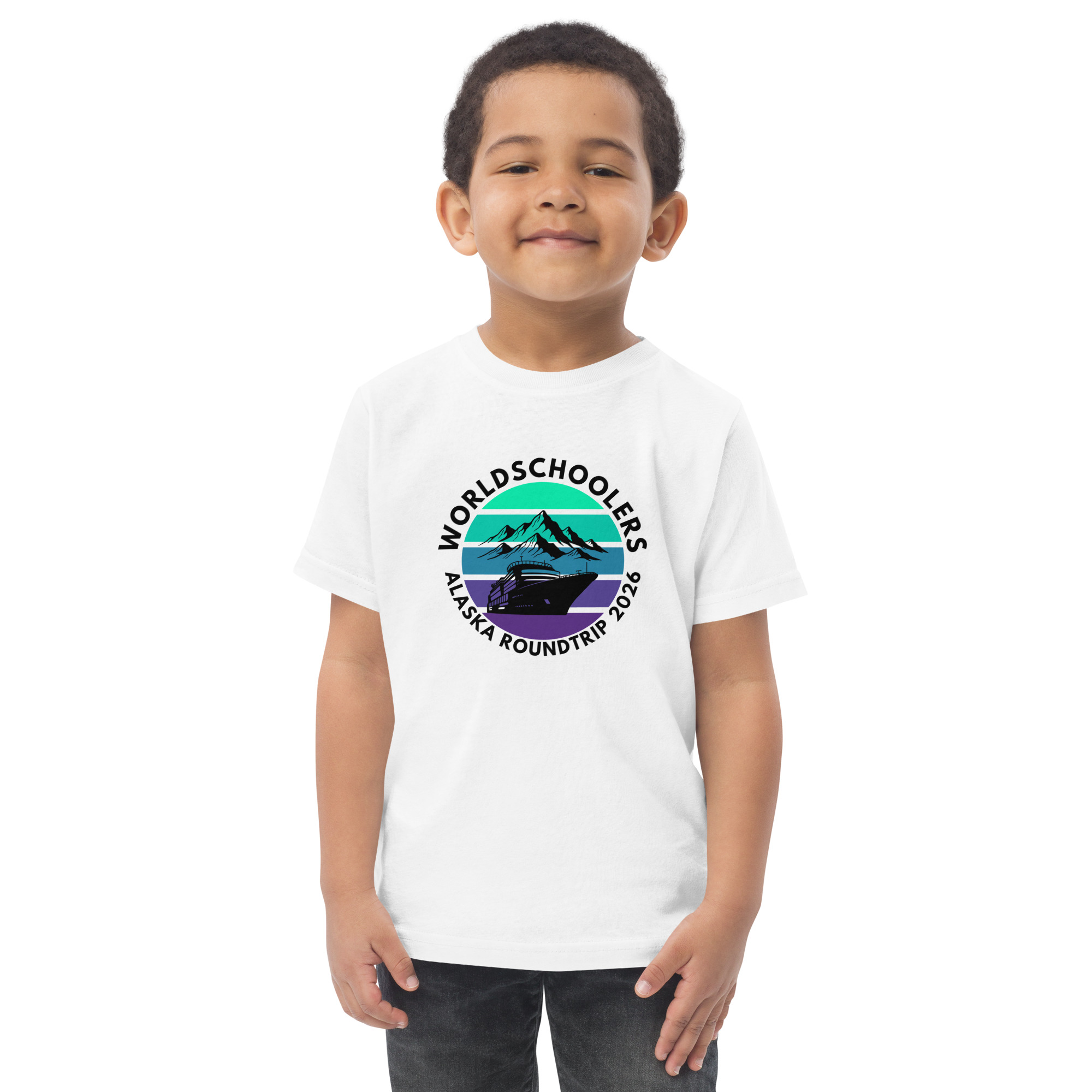 Alaska Roundtrip 2026 | Toddler Jersey T-Shirt