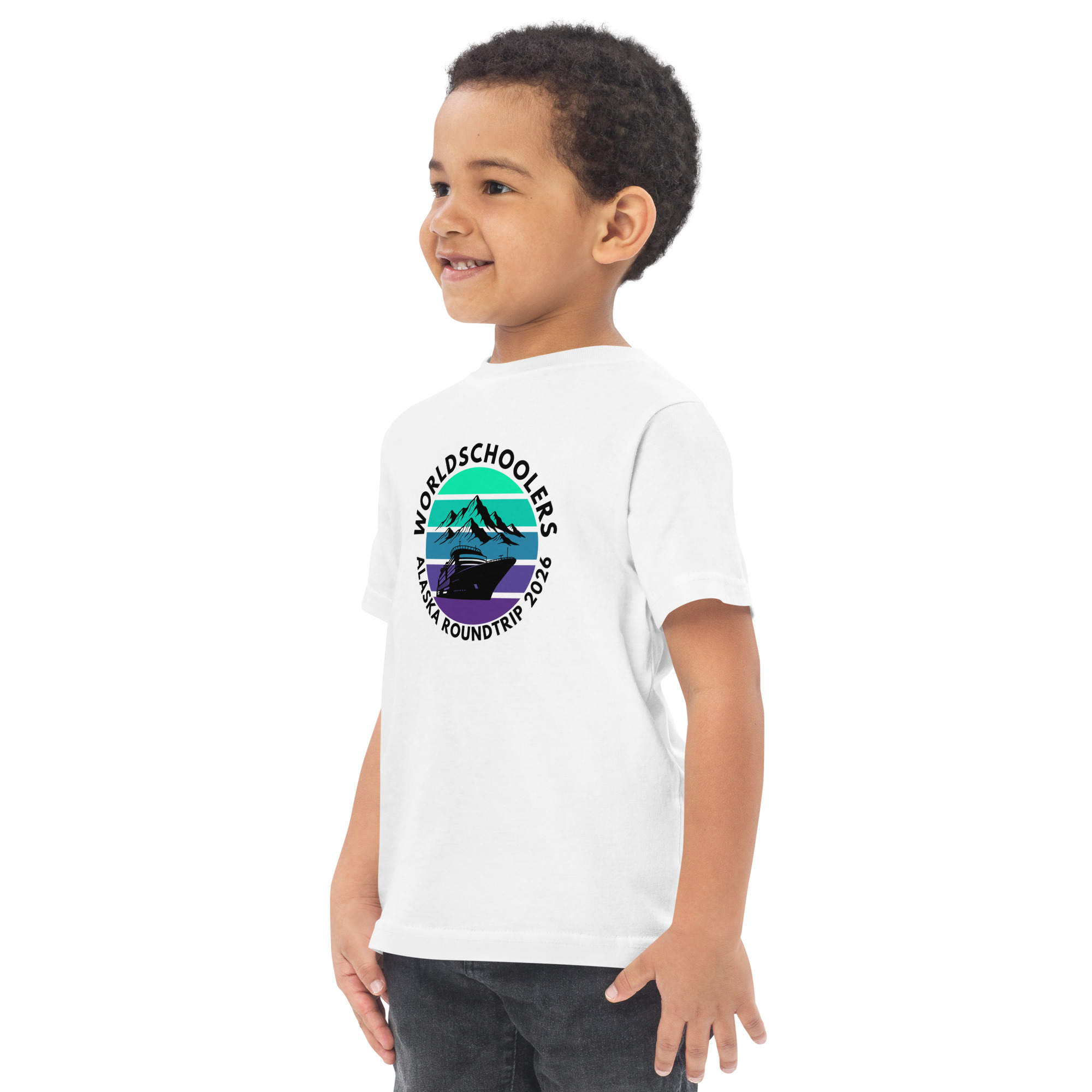 Alaska Roundtrip 2026 | Toddler Jersey T-Shirt