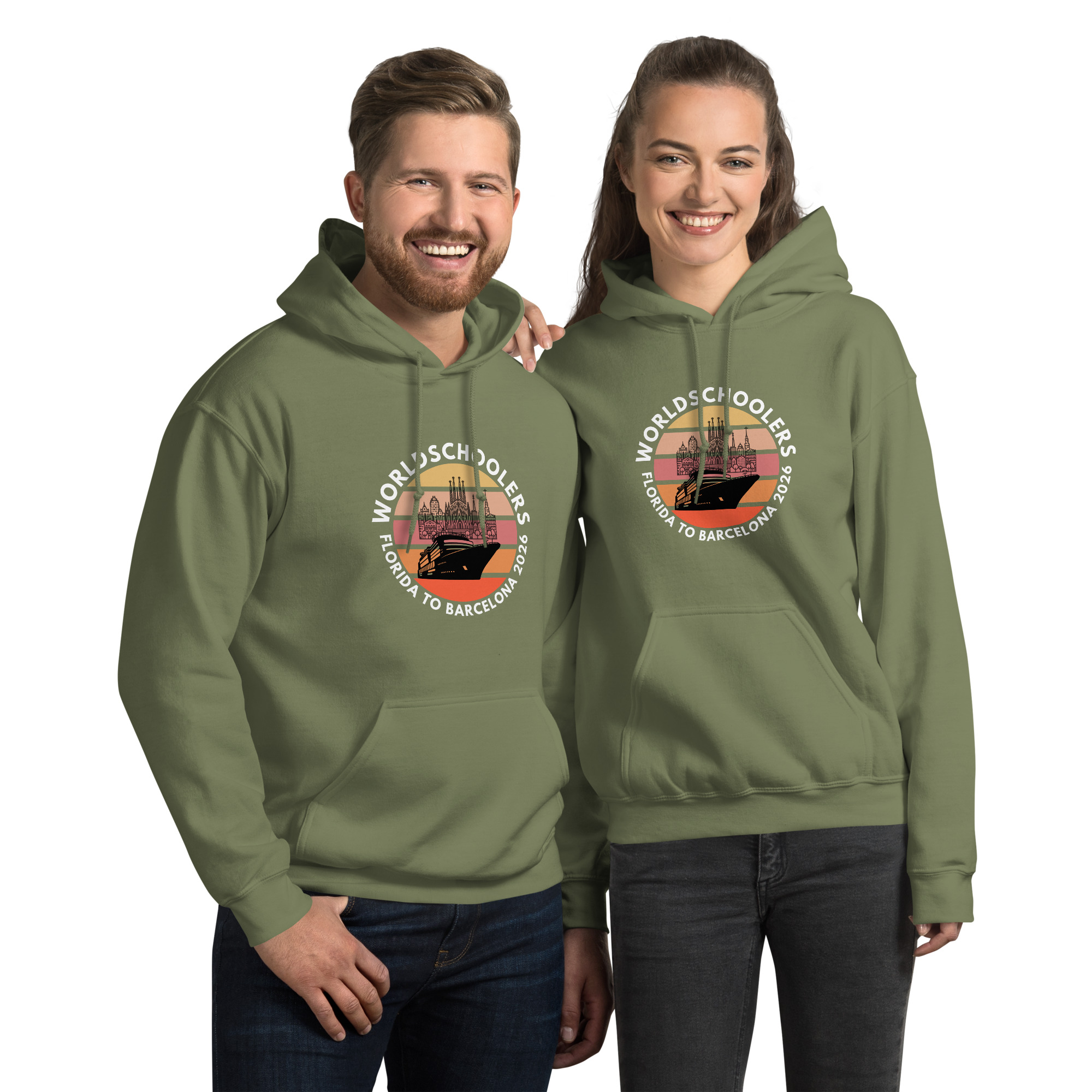 Florida to Barcelona 2026 | Unisex Hoodie