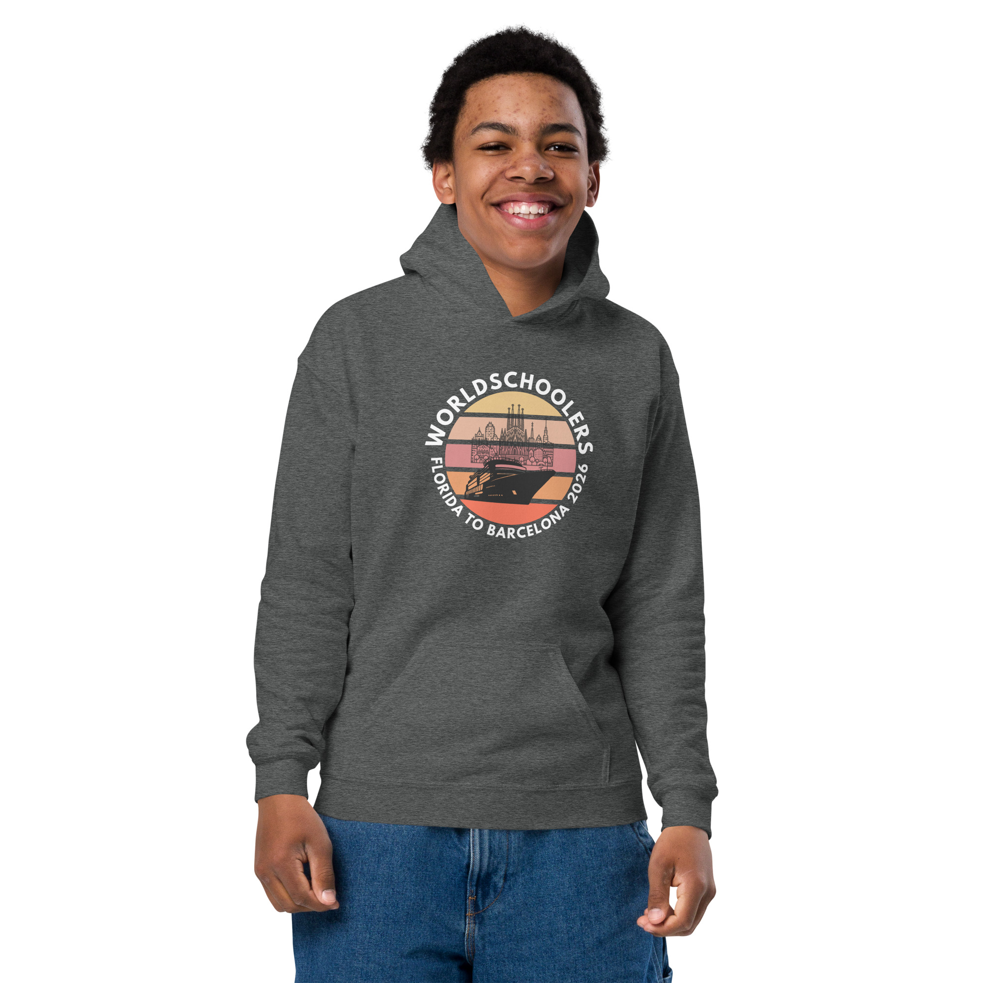 Florida to Barcelona 2026 | Youth Hoodie
