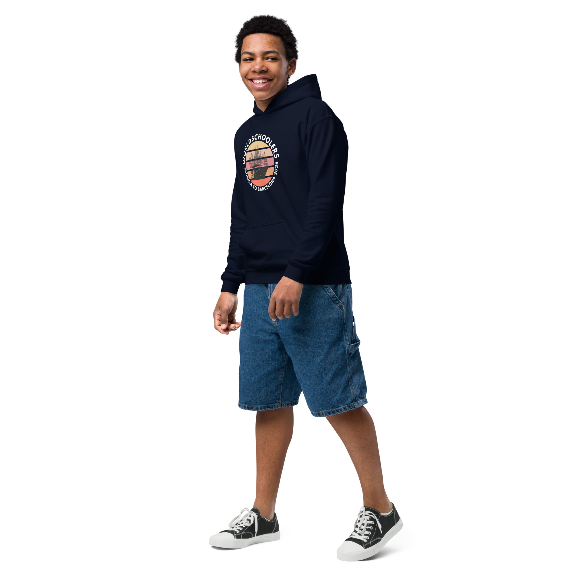 Florida to Barcelona 2026 | Youth Hoodie