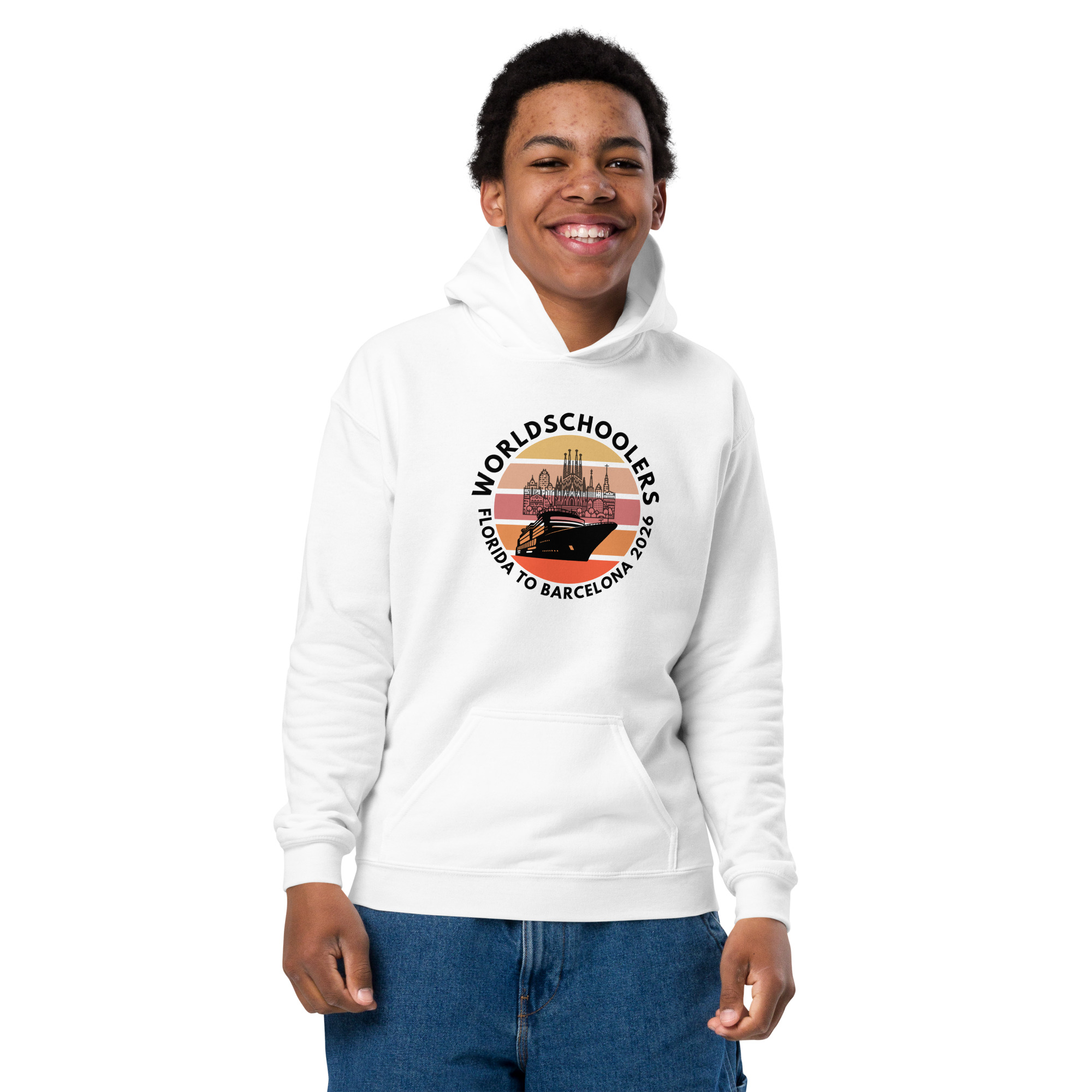 Florida to Barcelona 2026 | Youth Hoodie