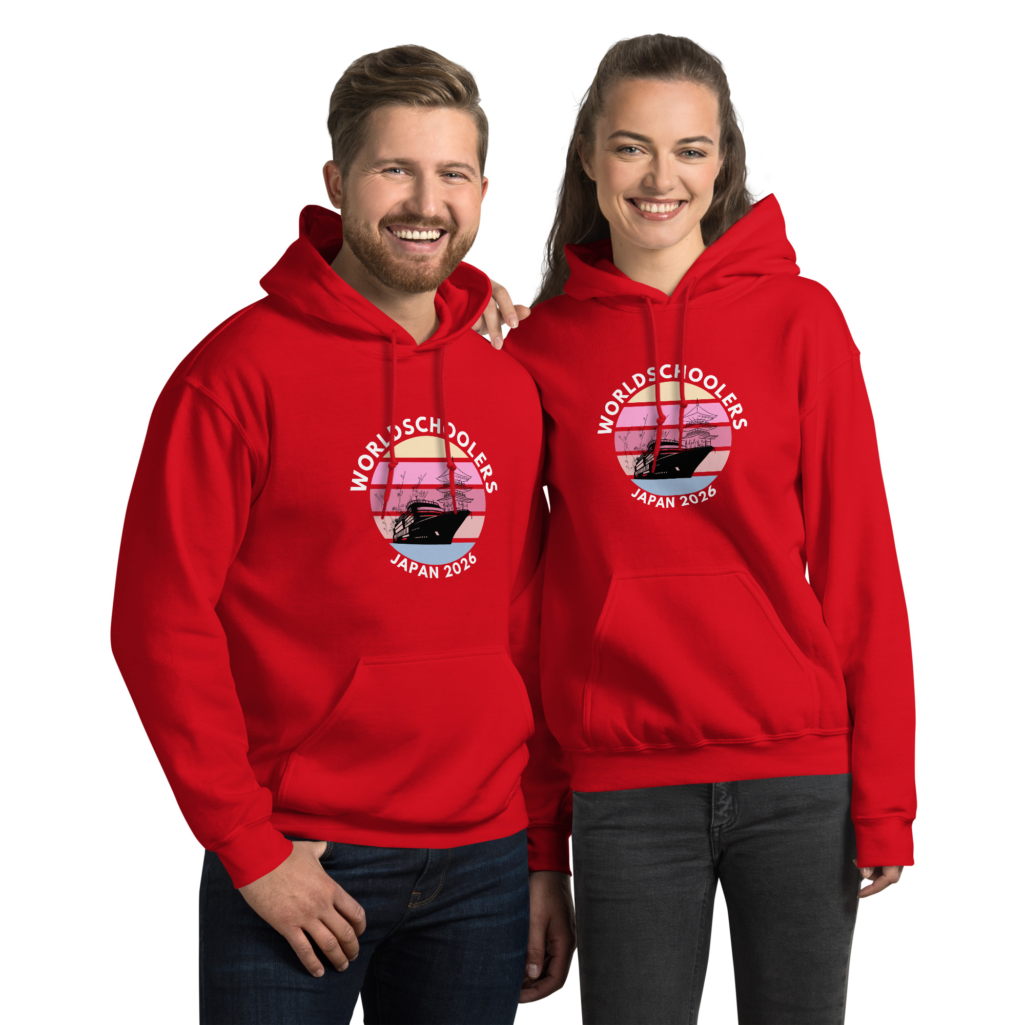 Unisex hoodie featuring Japan 2026 design, perfect for fans of Melody Lane graphic tees and travel enthusiasts. Comfortable, stylish, and ideal for casual wear.