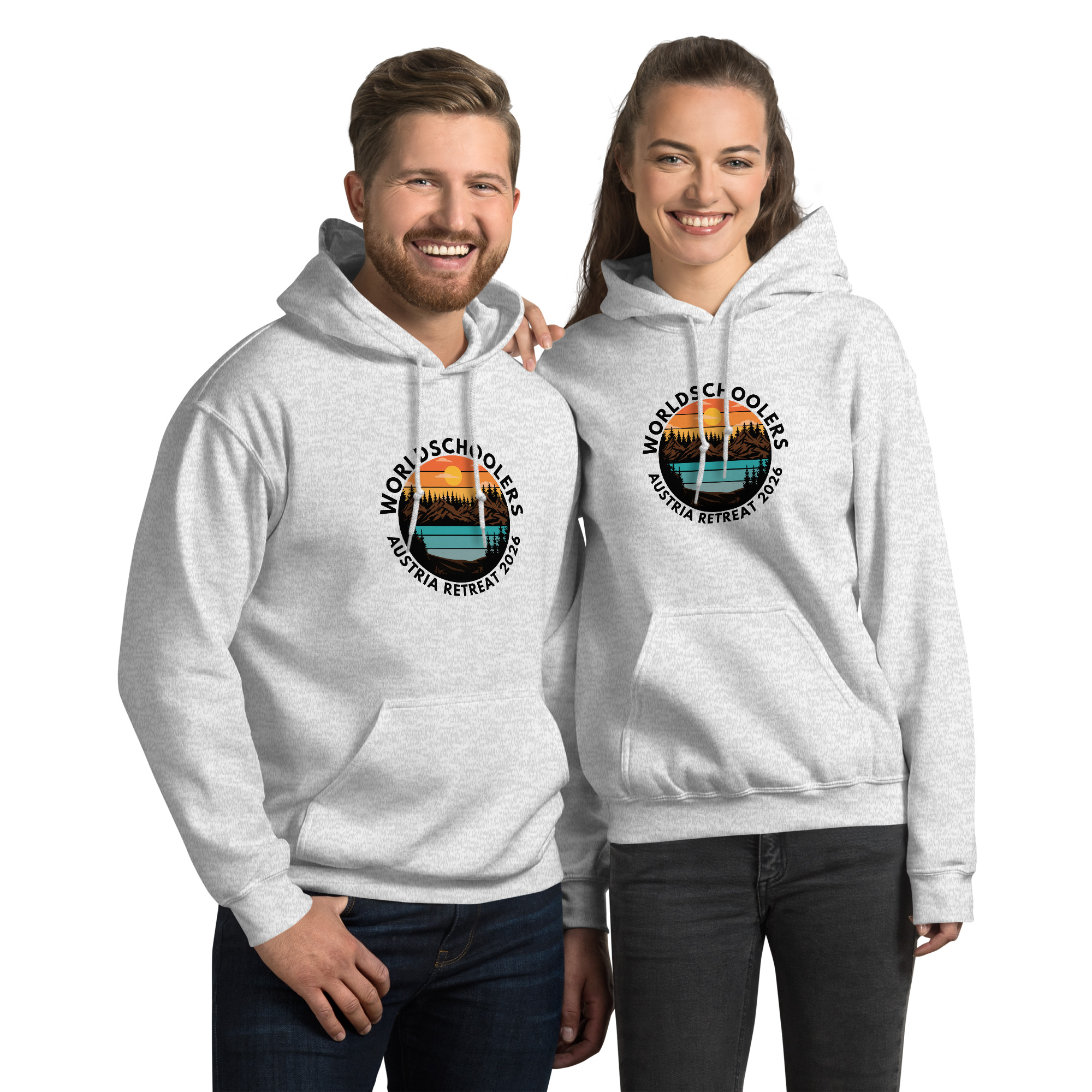 Austria 2026 | Landscape logo | Unisex Hoodie