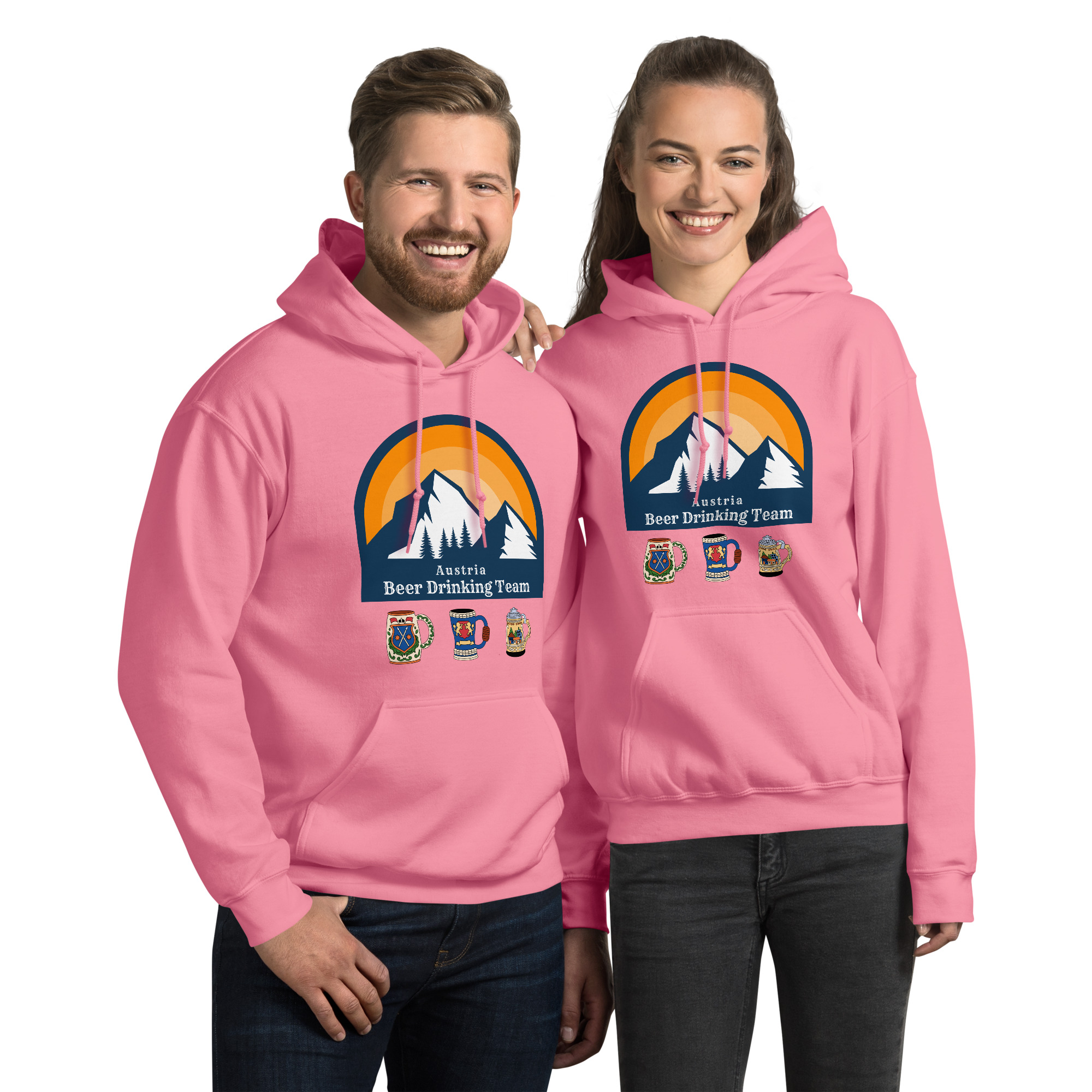 Austria 2026 | Beer Drinking Team | Unisex Hoodie