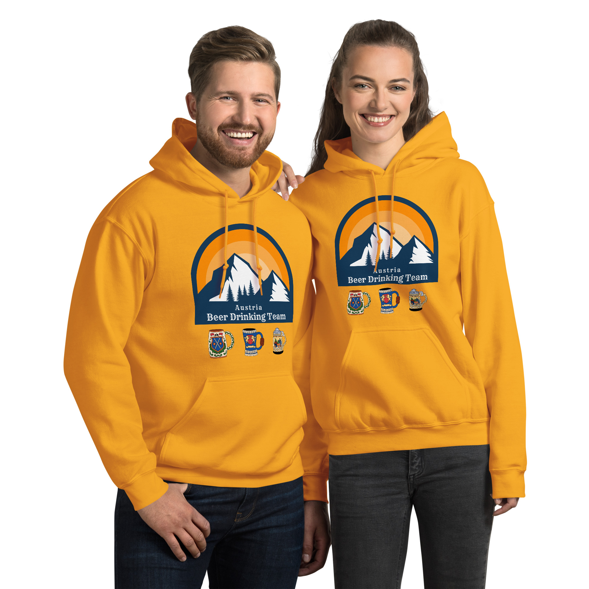 Austria 2026 | Beer Drinking Team | Unisex Hoodie
