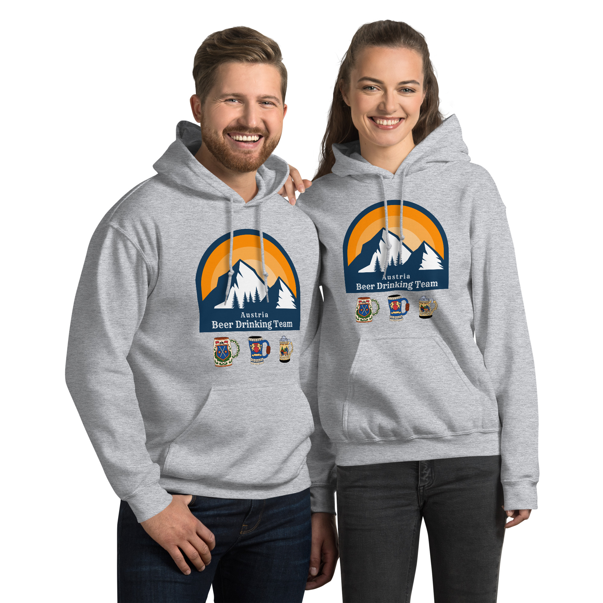 Austria 2026 | Beer Drinking Team | Unisex Hoodie