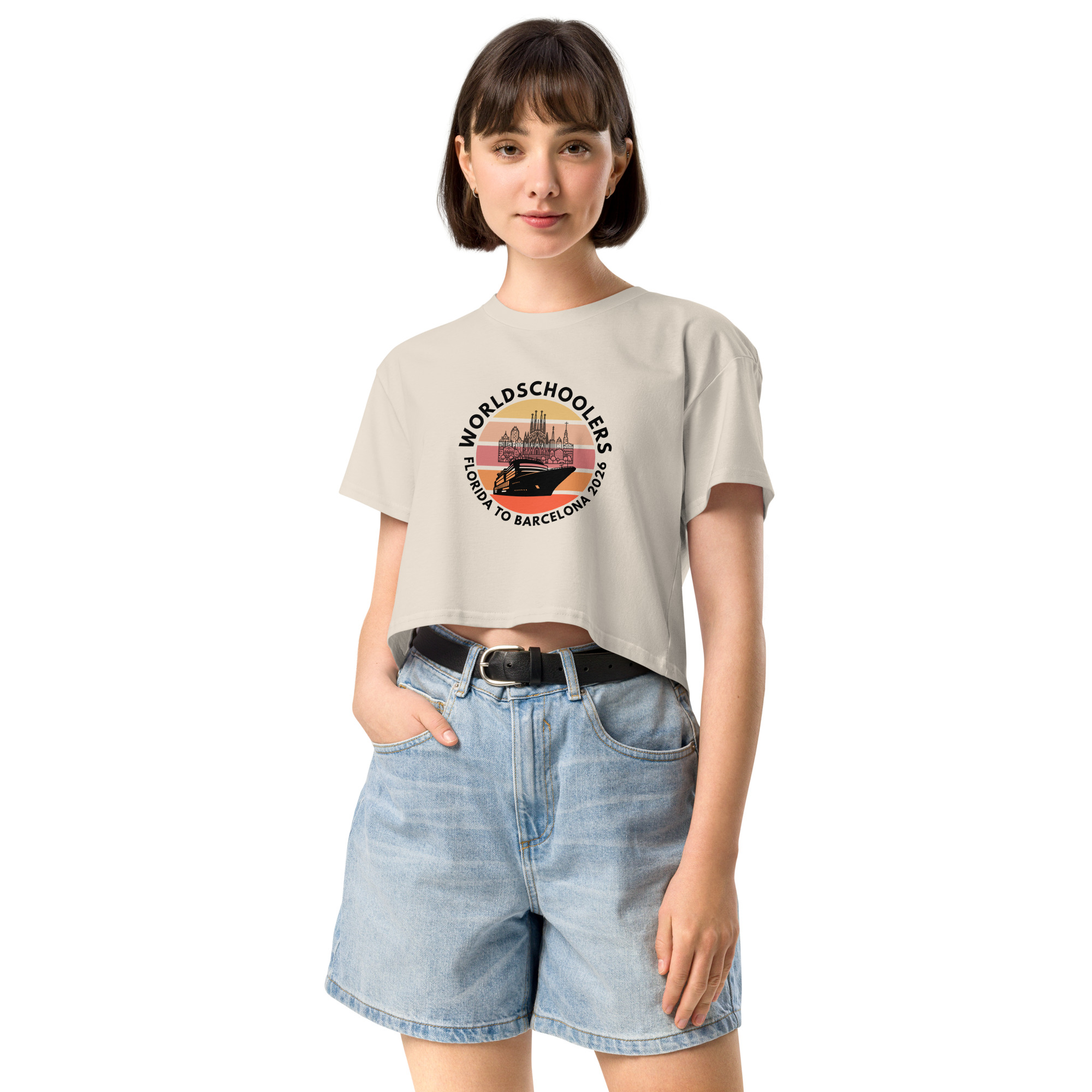 Florida to Barcelona 2026 | Women’s Crop Top