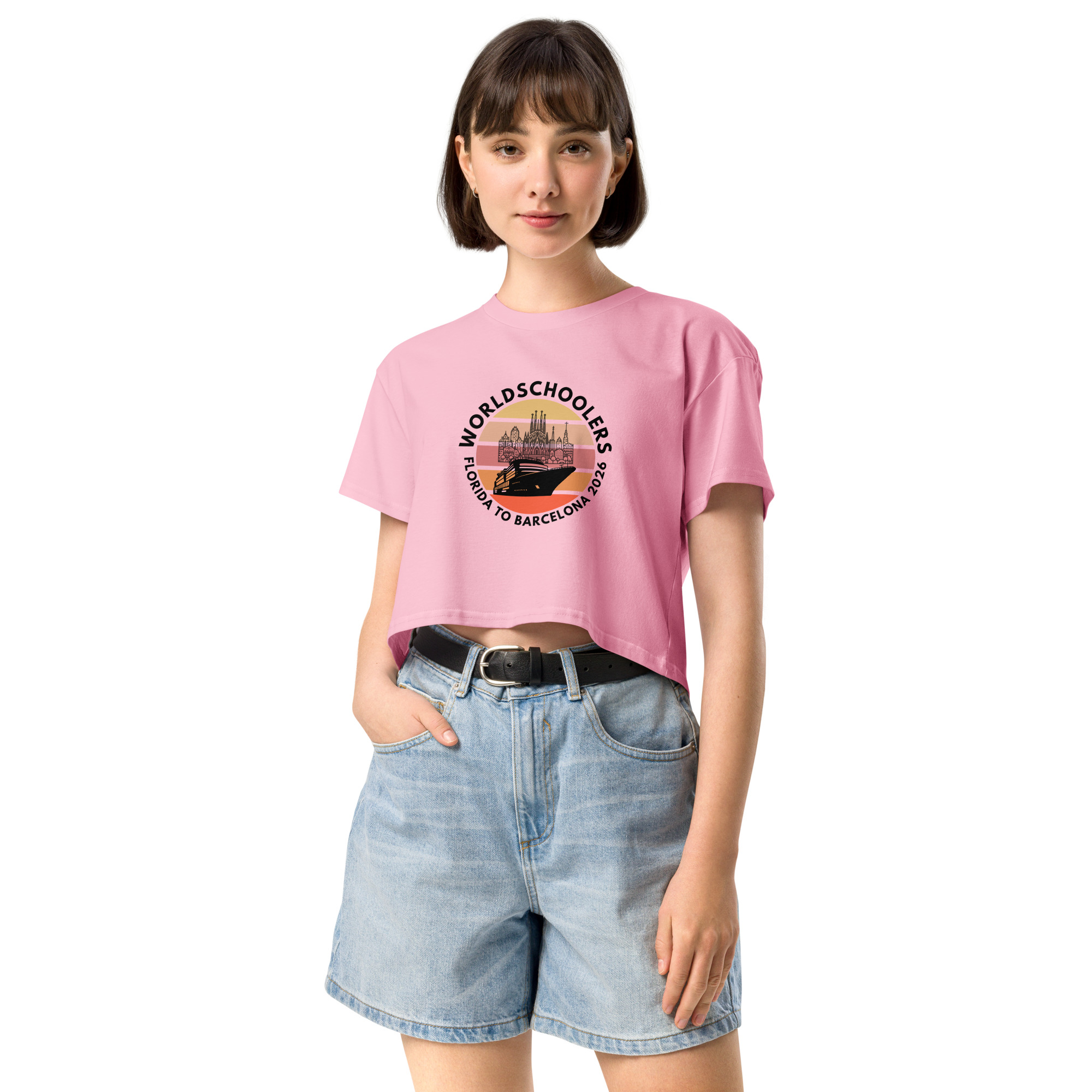 Florida to Barcelona 2026 | Women’s Crop Top