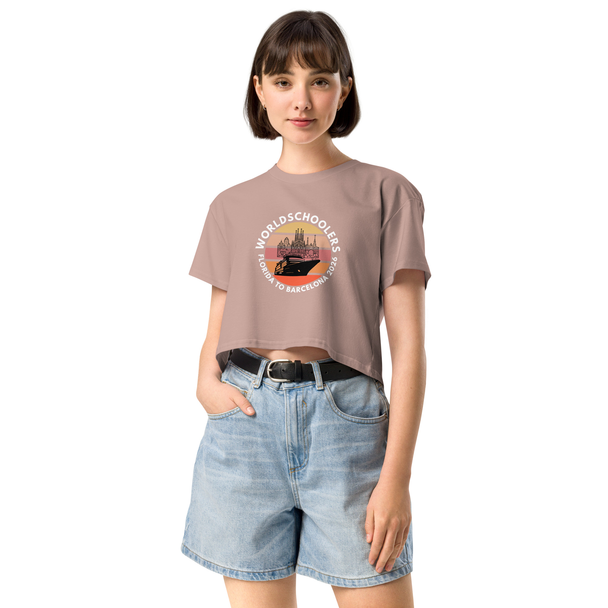 Florida to Barcelona 2026 | Women’s Crop Top