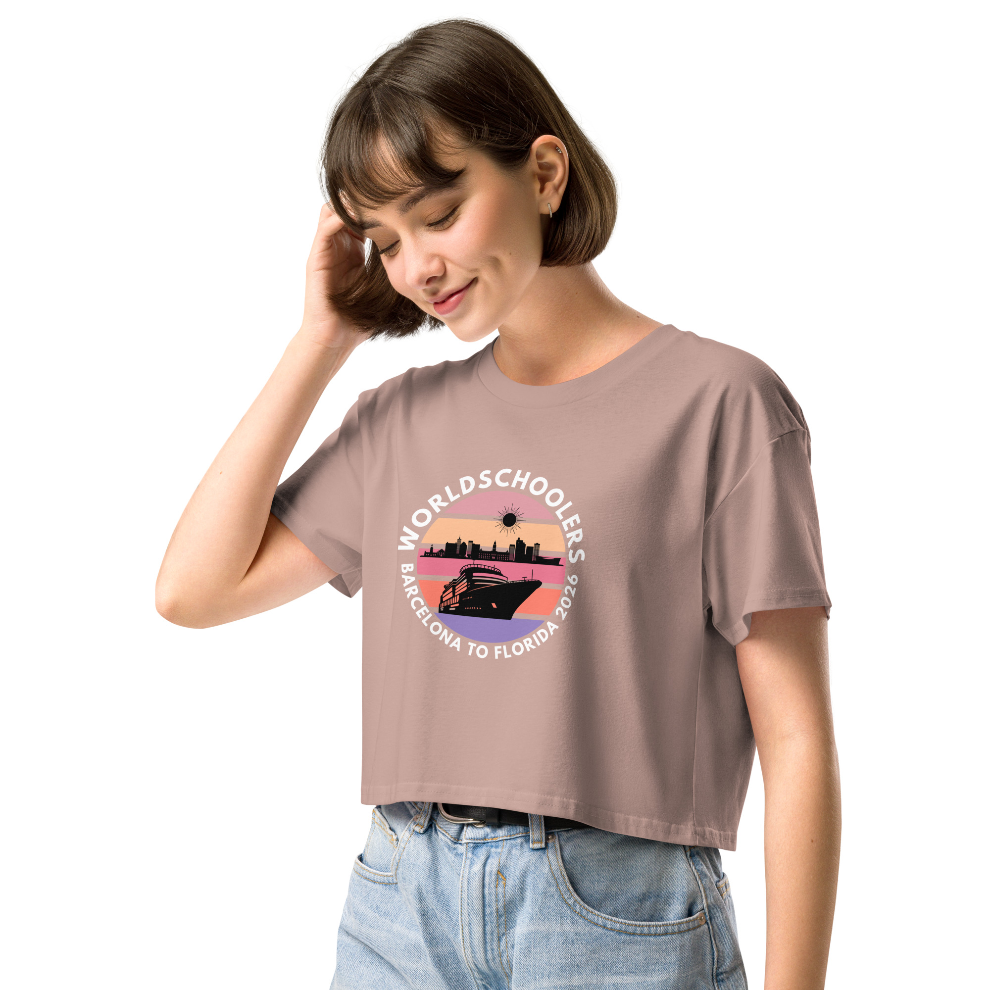 Barcelona - Florida | Women’s Crop Top