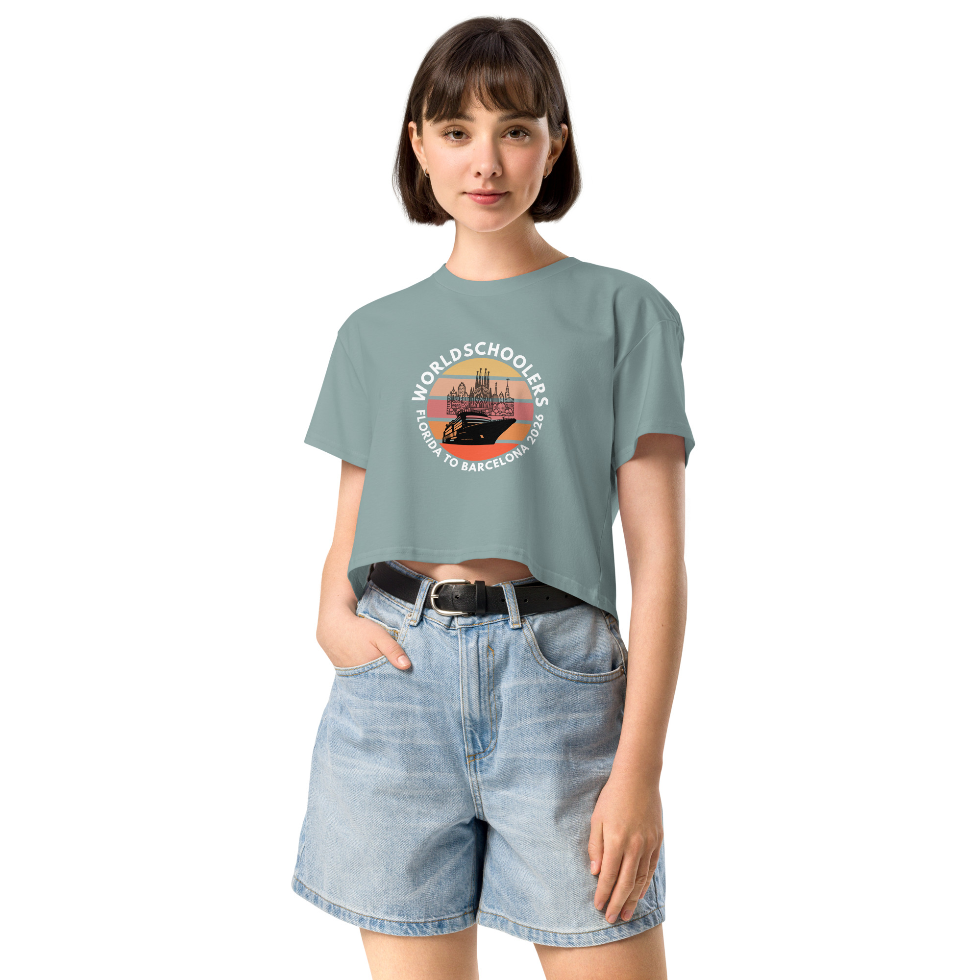 Florida to Barcelona 2026 | Women’s Crop Top