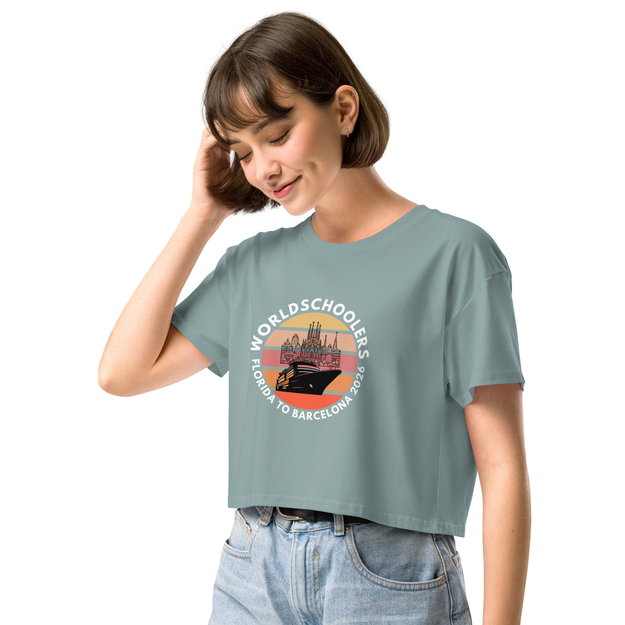 Florida to Barcelona 2026 | Women’s Crop Top