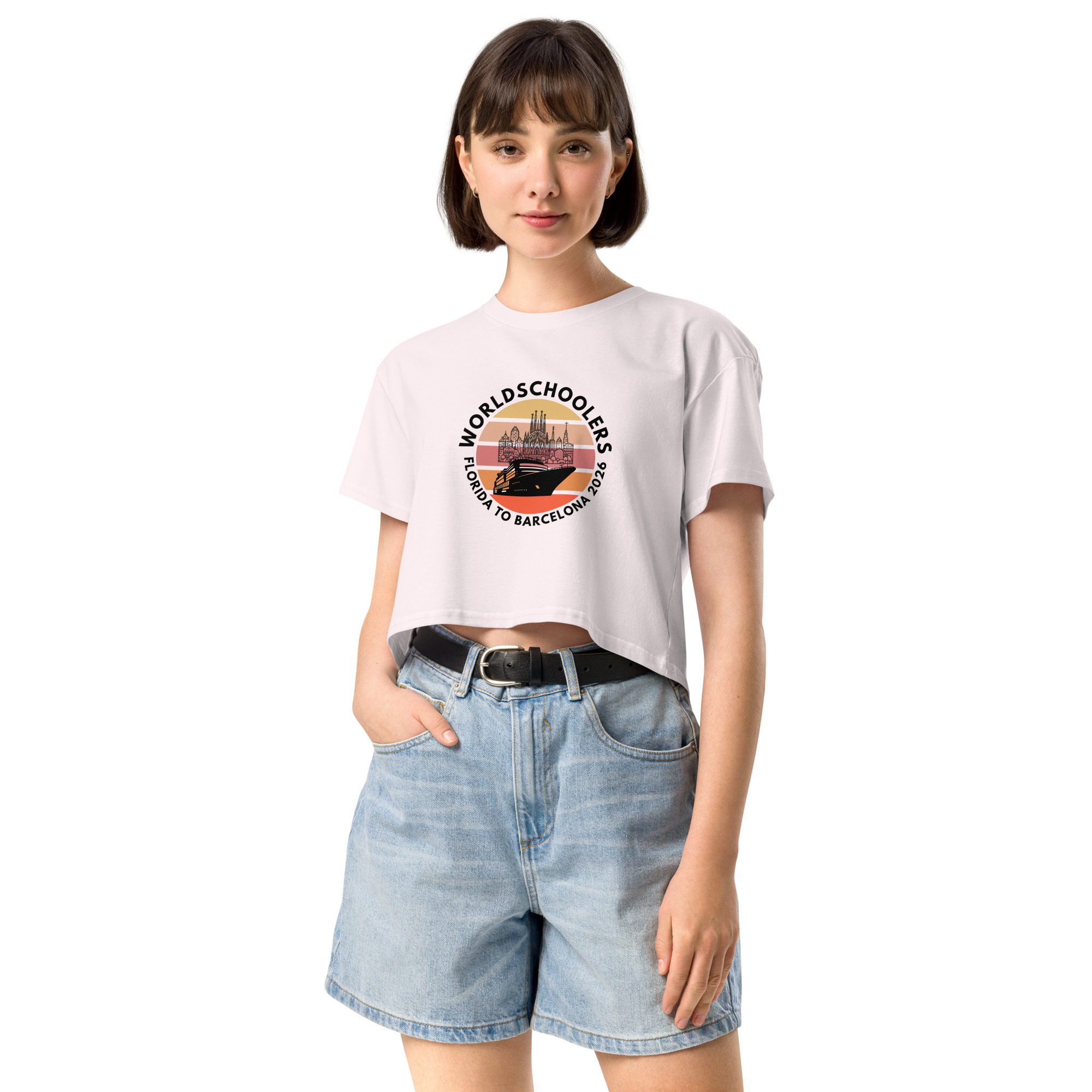 Florida to Barcelona 2026 | Women’s Crop Top