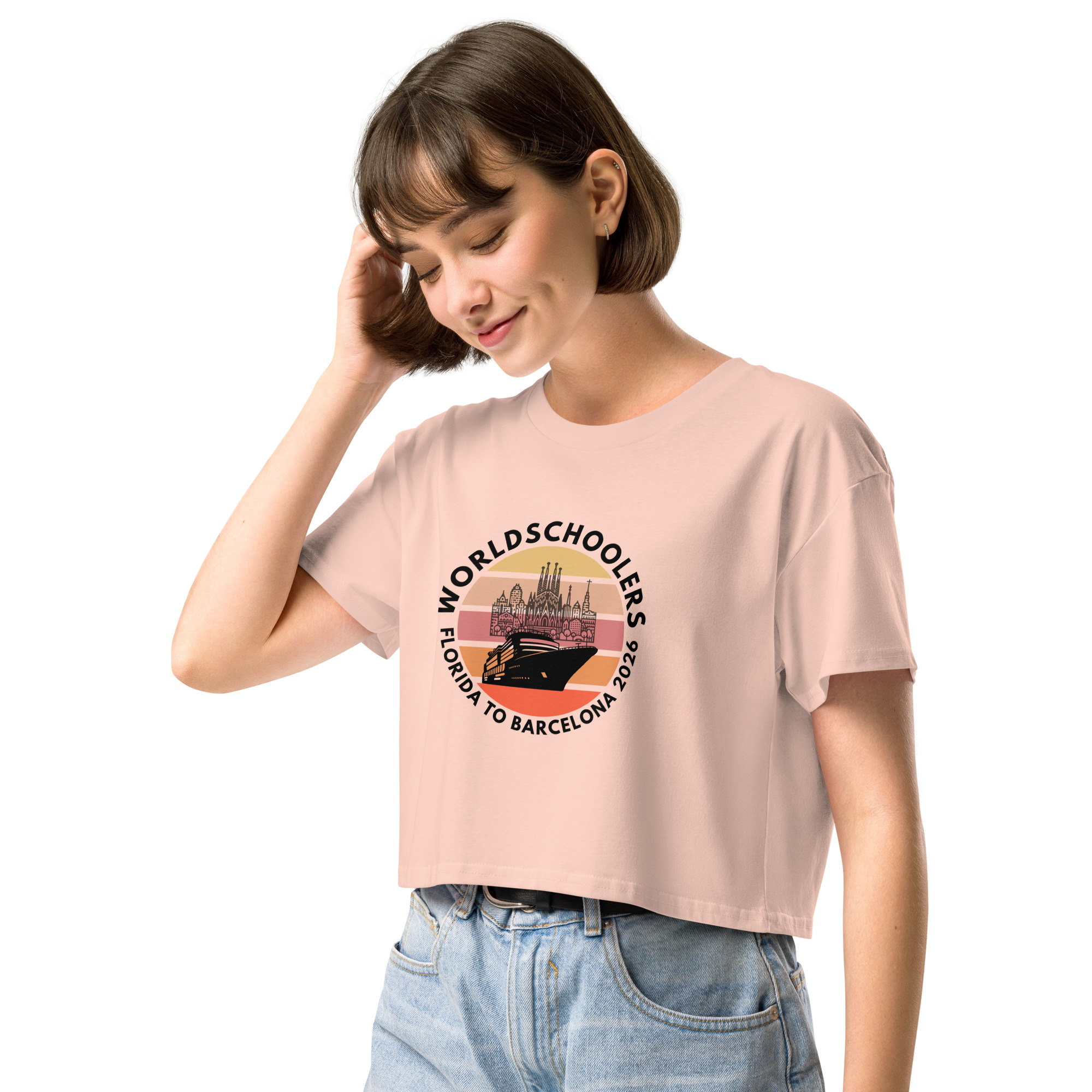 Florida to Barcelona 2026 | Women’s Crop Top