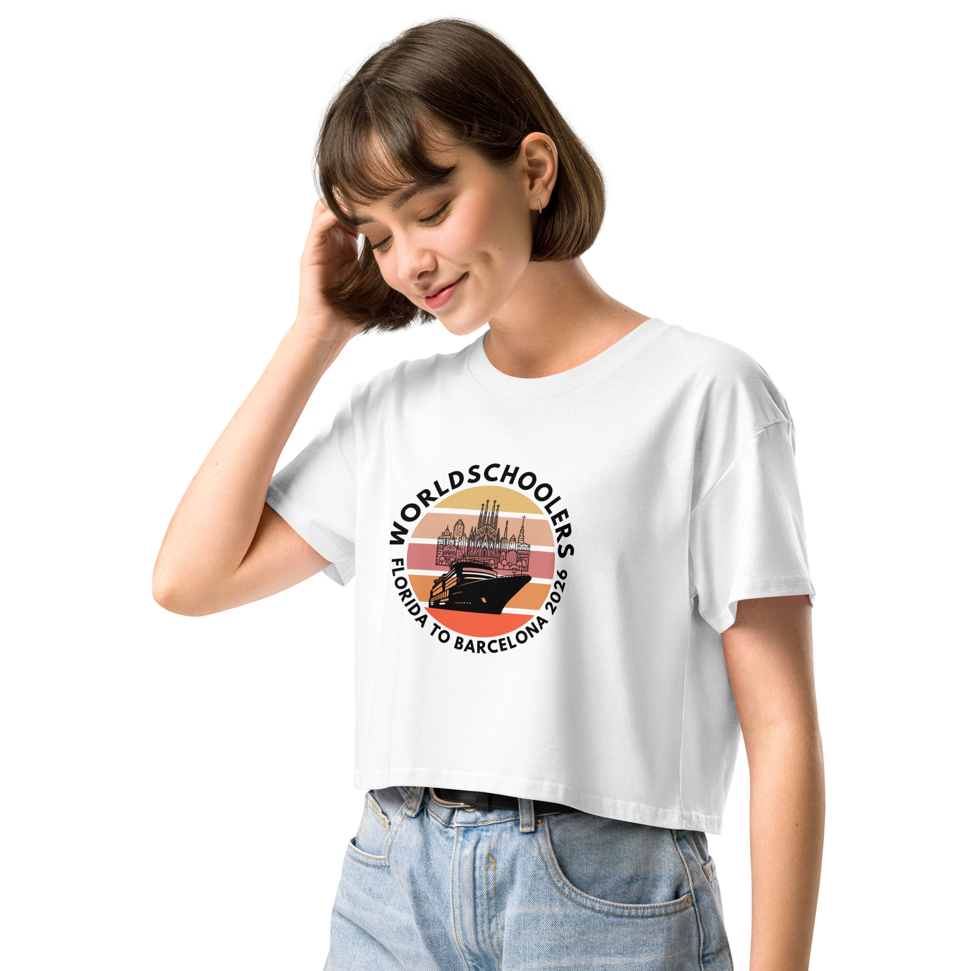 Florida to Barcelona 2026 | Women’s Crop Top