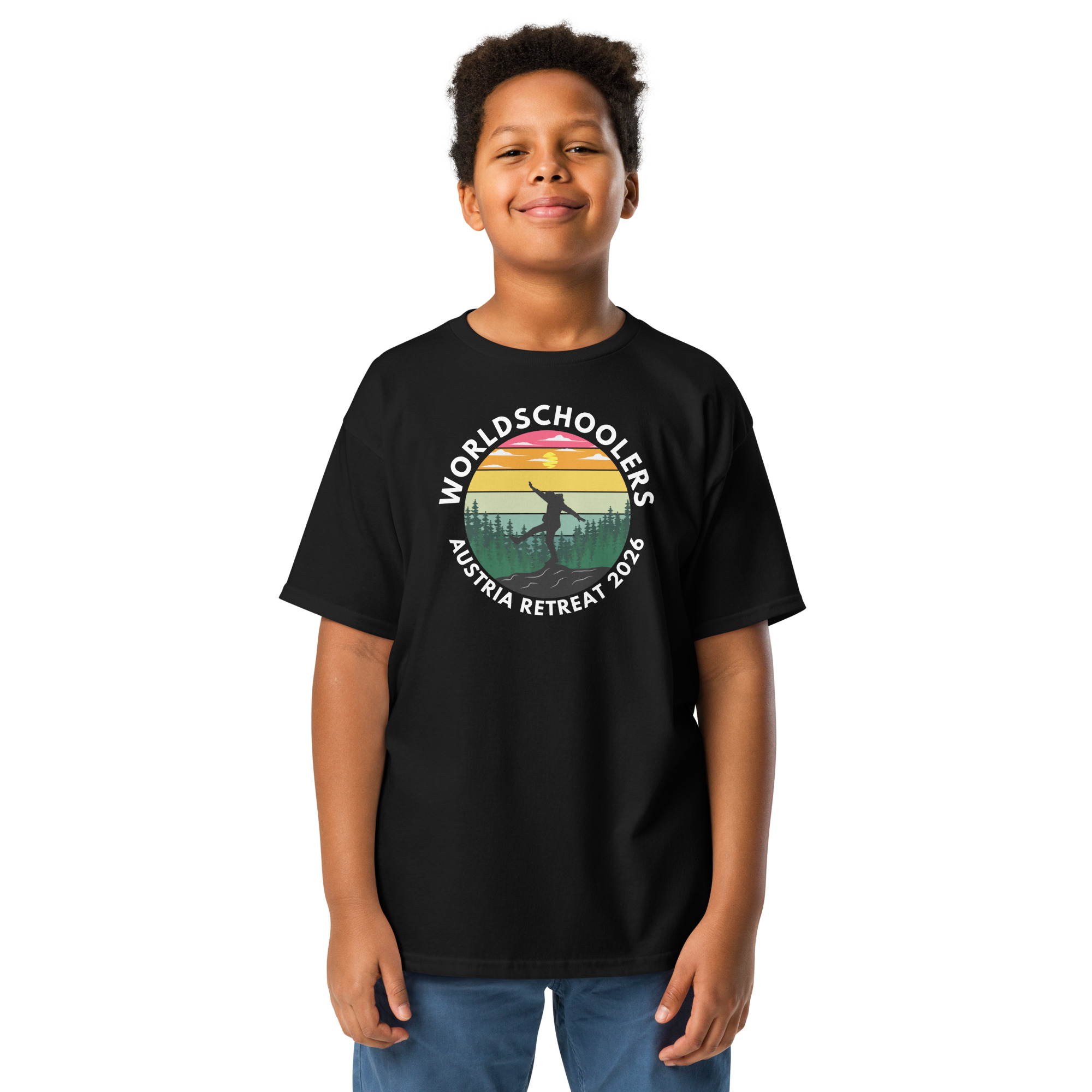 Austria 2026 | Official Kicking logo | Youth classic tee