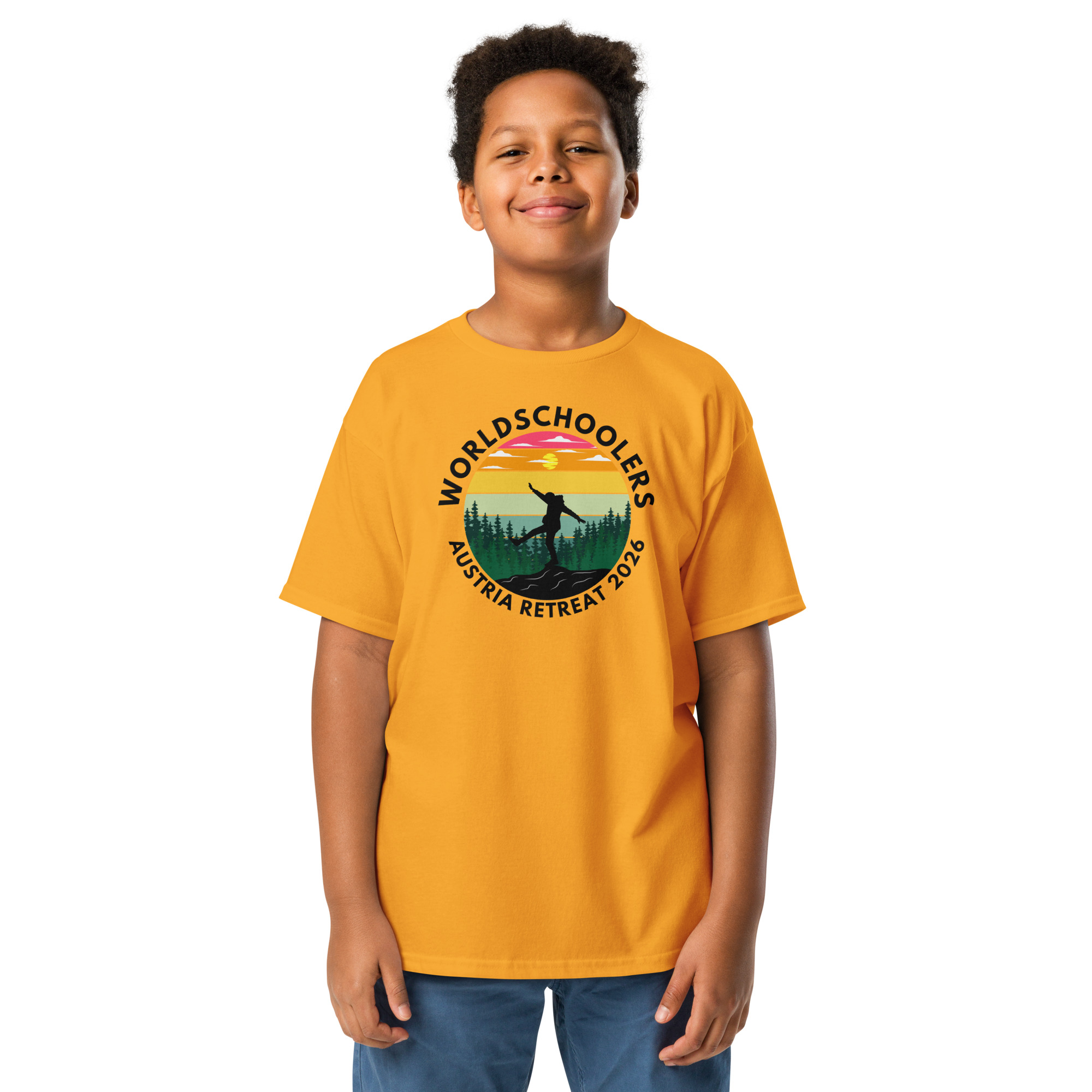 Austria 2026 | Official Kicking logo | Youth classic tee
