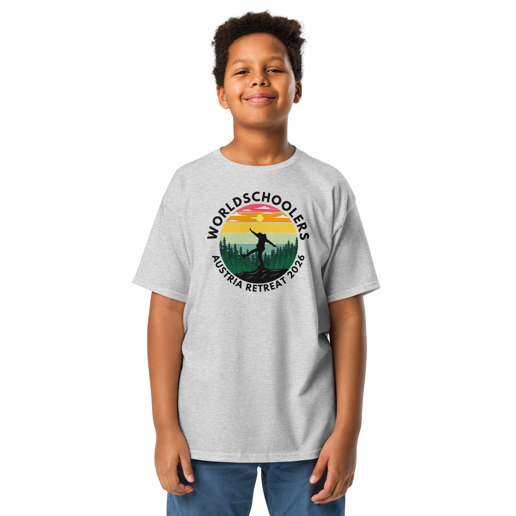 Austria 2026 | Official Kicking logo | Youth classic tee