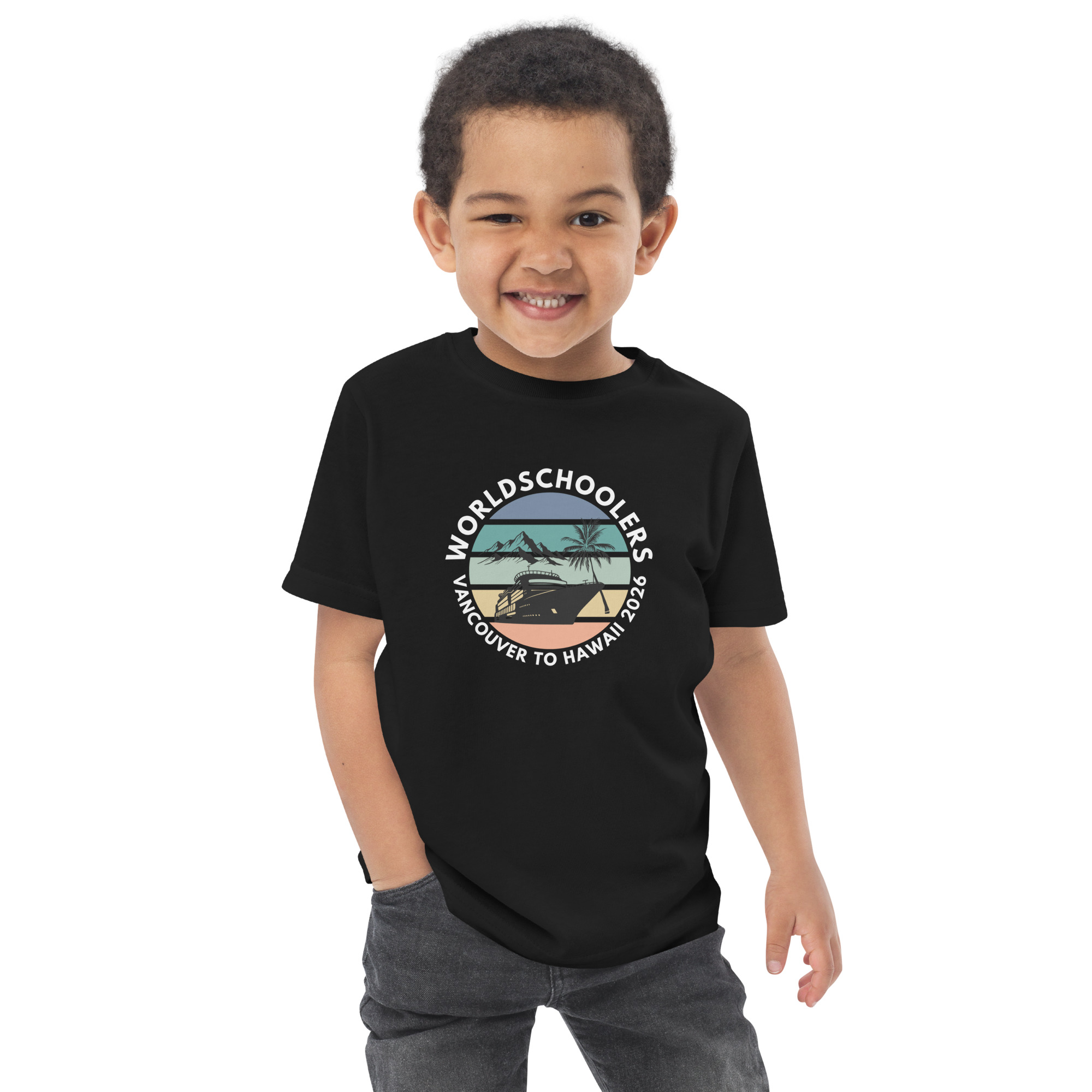 Vancouver to Hawaii 2026 | Toddler jersey t-shirt