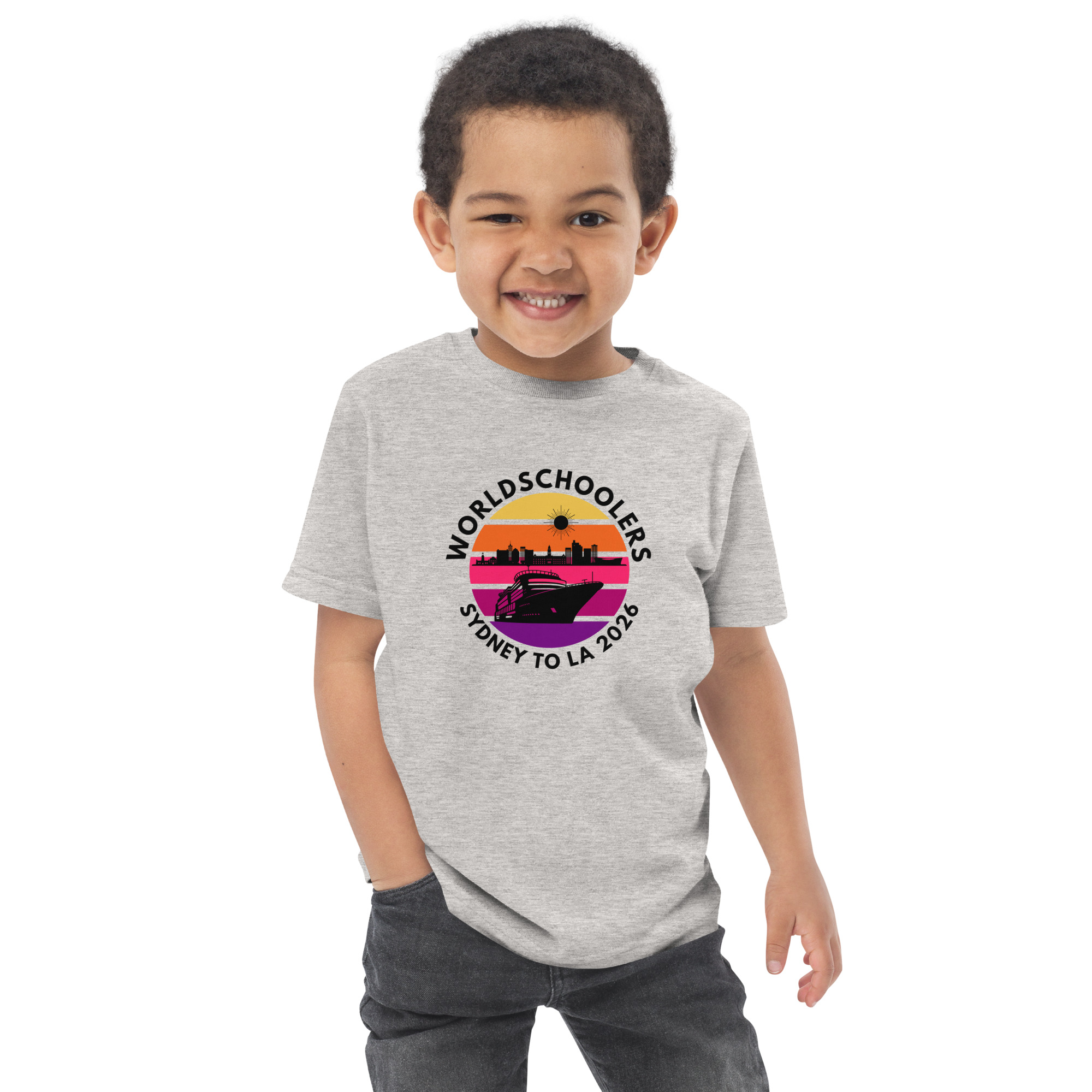 Sydney to LA 2026 | Toddler jersey t-shirt