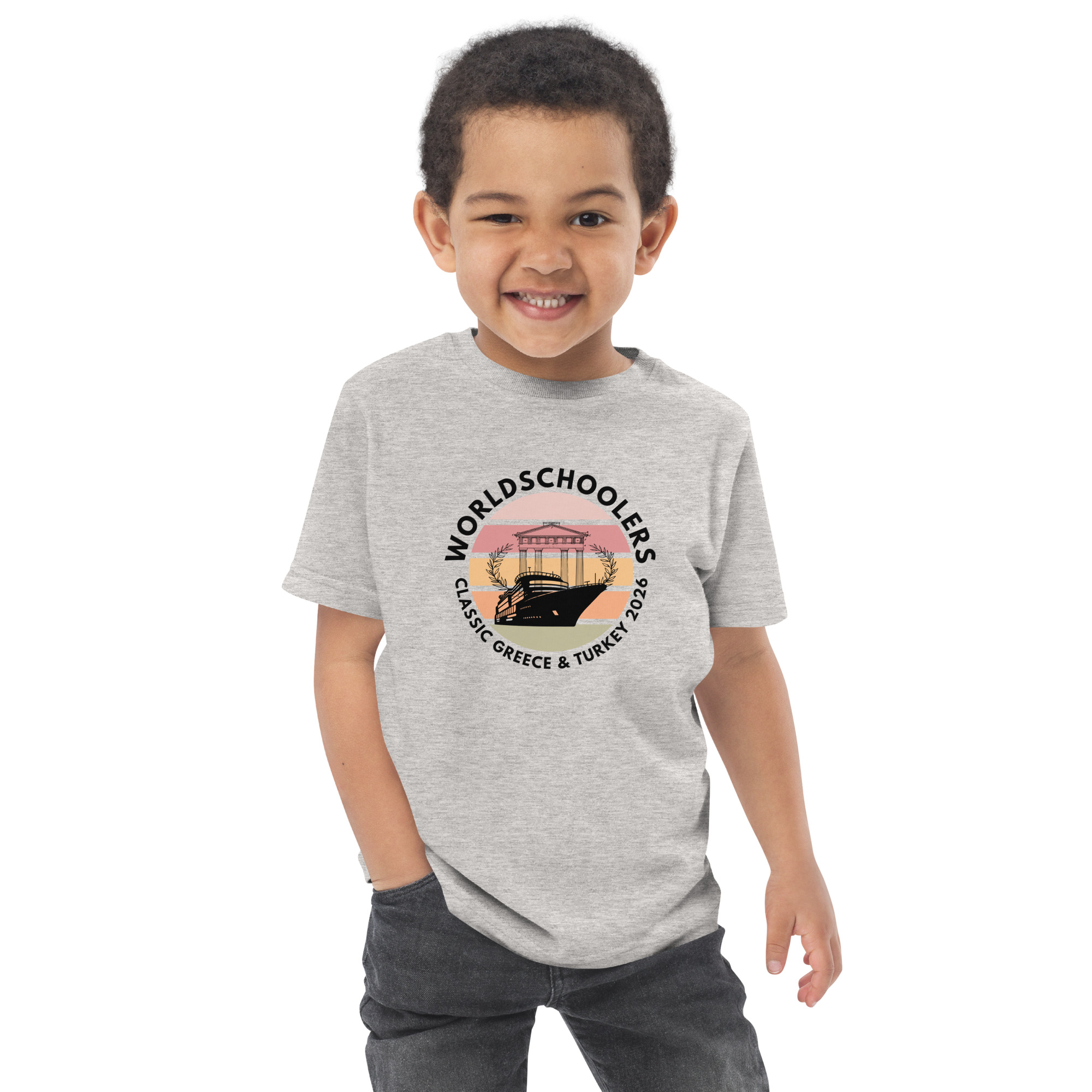 Classic Greece & Turkey 2026 | Toddler jersey t-shirt