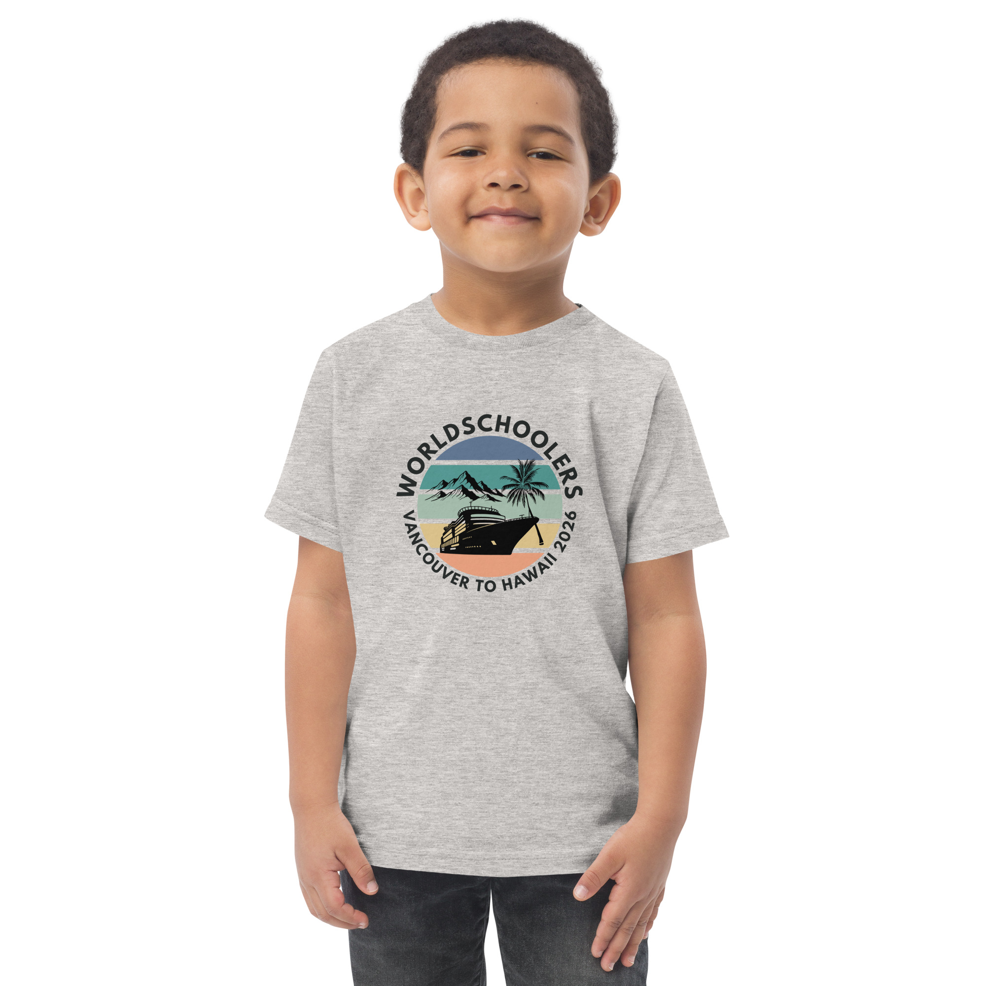 Vancouver to Hawaii 2026 | Toddler jersey t-shirt